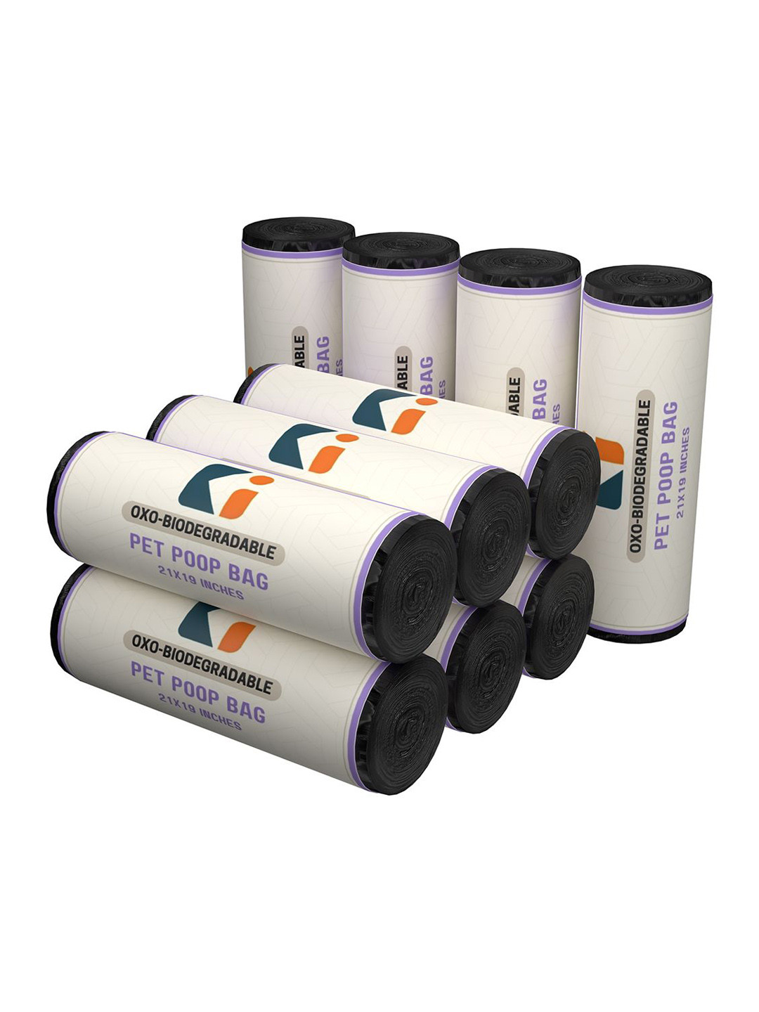 Kuber Industries Medium Size 300 Pcs Leak-Proof Dog Poop Bags