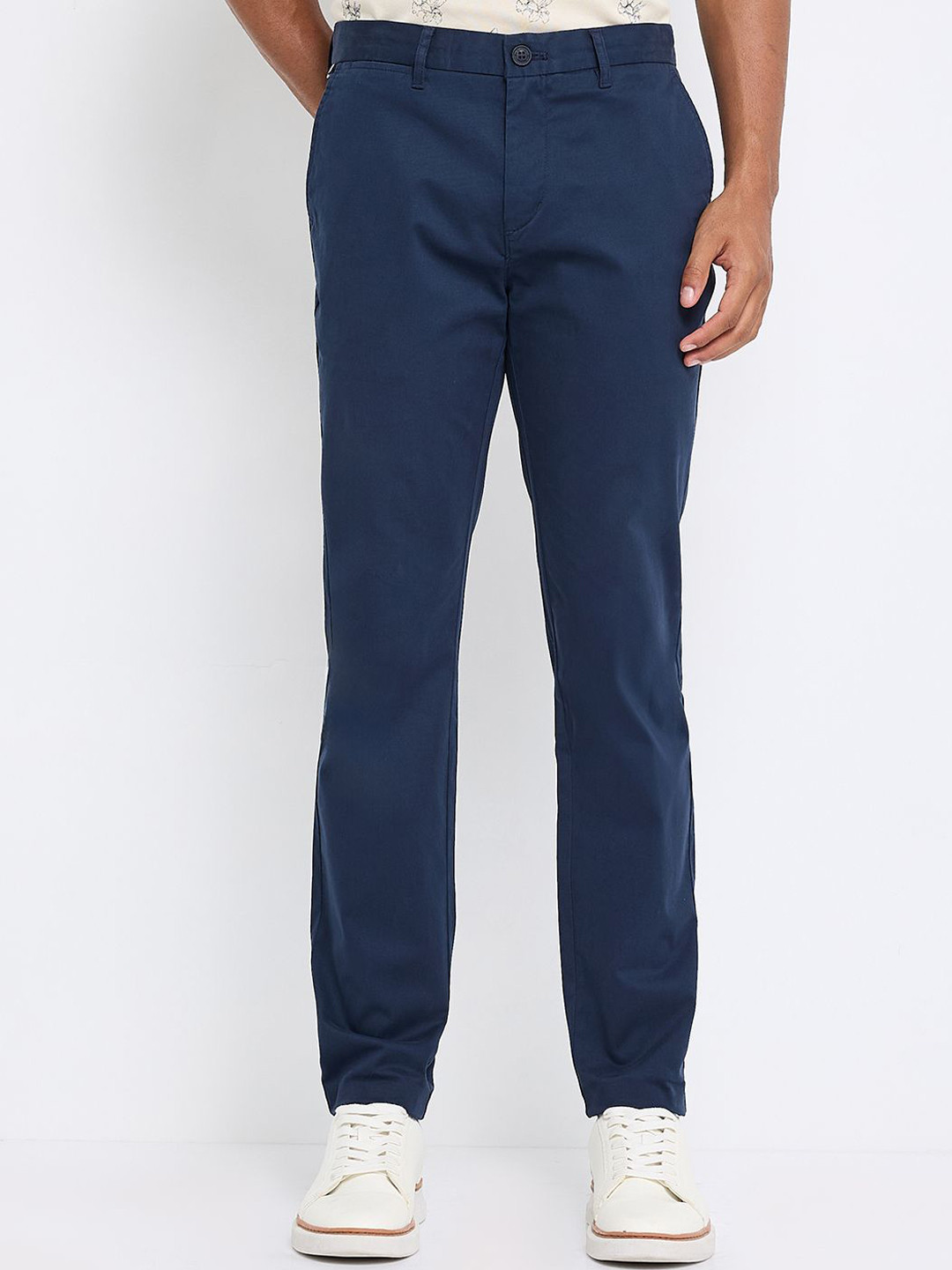 BEN SHERMAN Men  Mid Rise Slim Fit Chinos