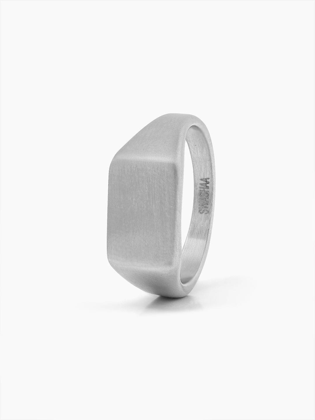 SWASHAA Men Vorn Matte Signet Ring