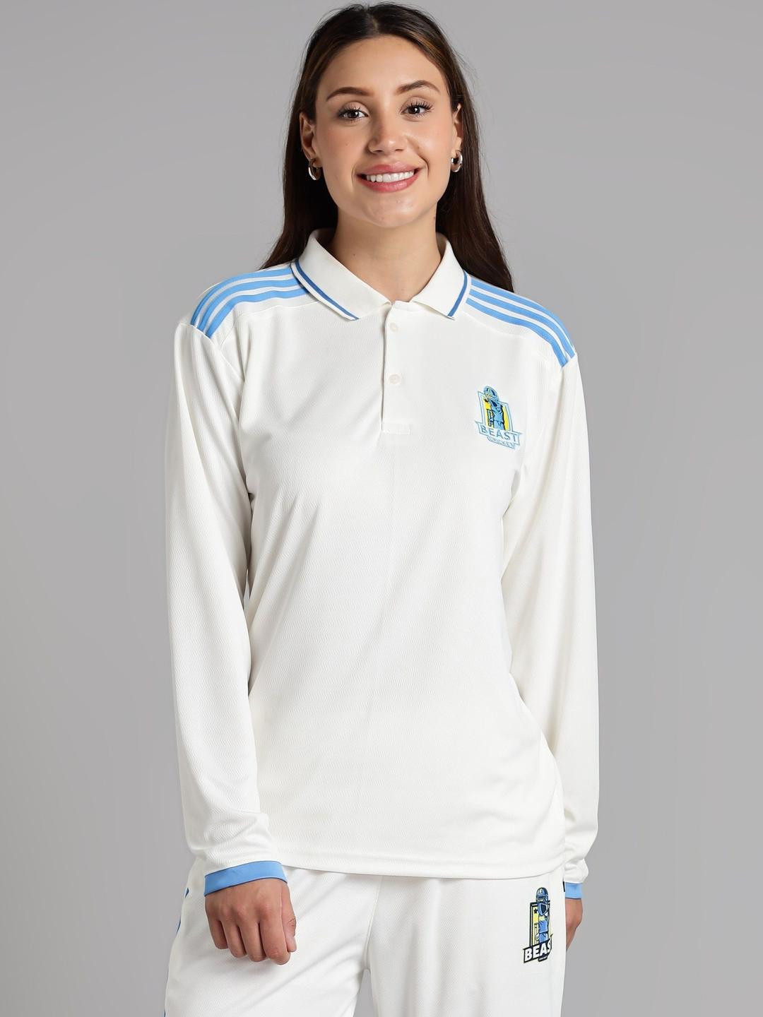 BEAST CRICKET Long Sleeves Polo Collar T-shirt