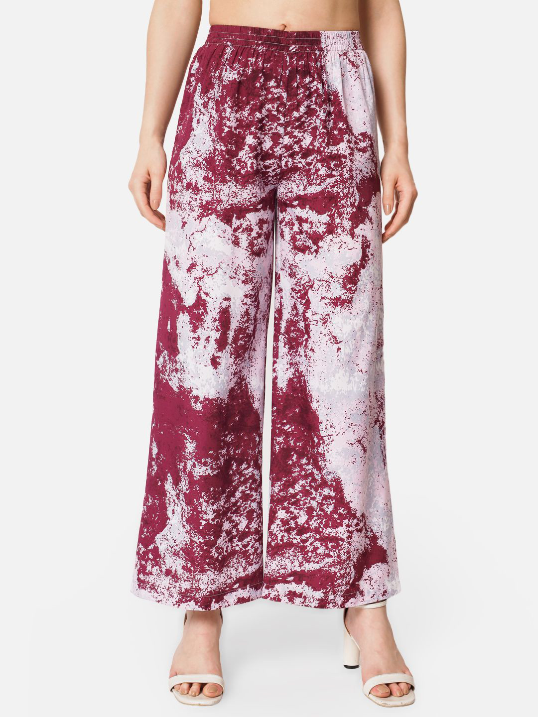 OTIRA Women Tie & Dye Printed Palazzo