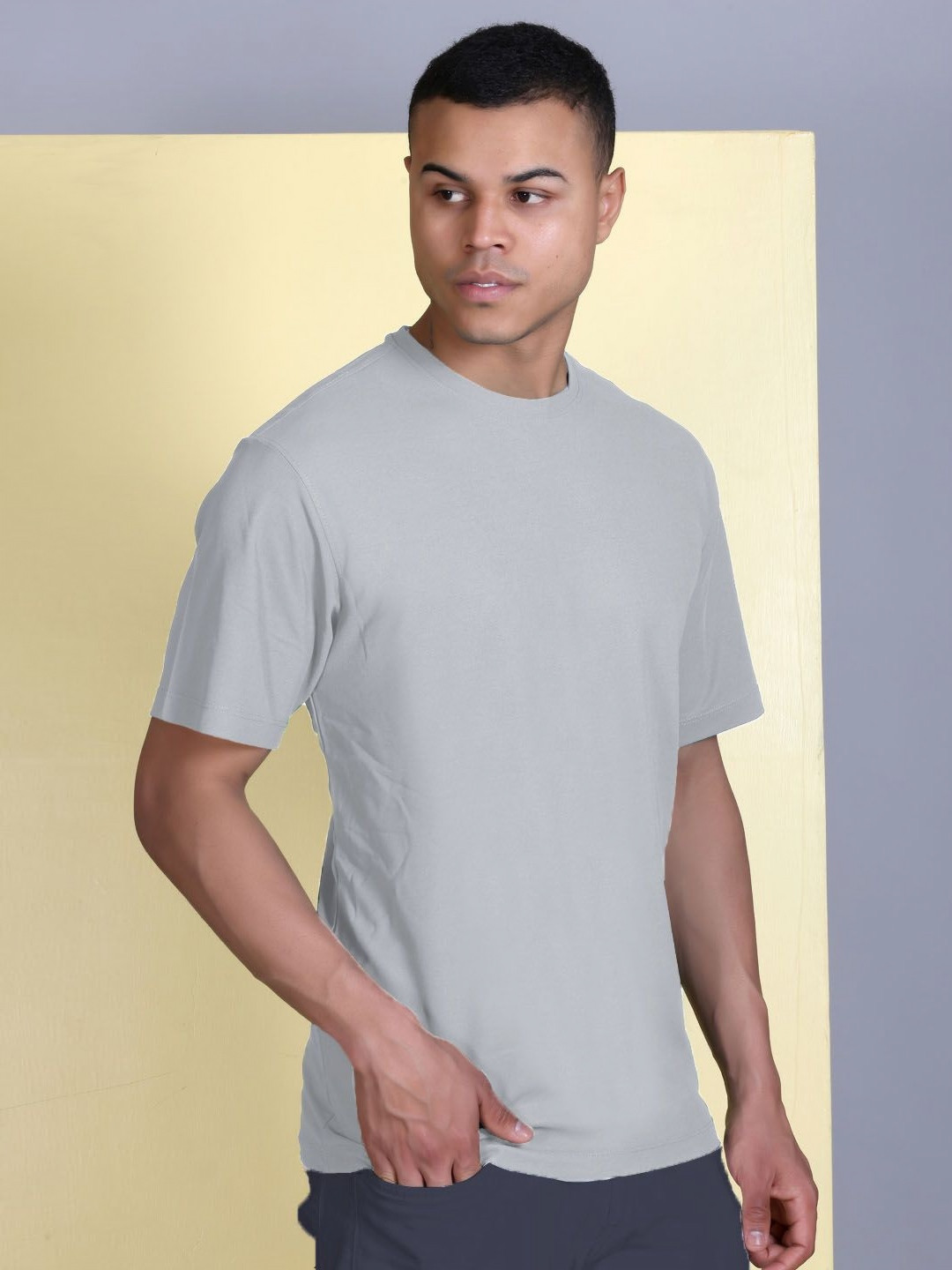 MOUNTAIN COLOURS Round Neck Short Sleeves T-Shirt