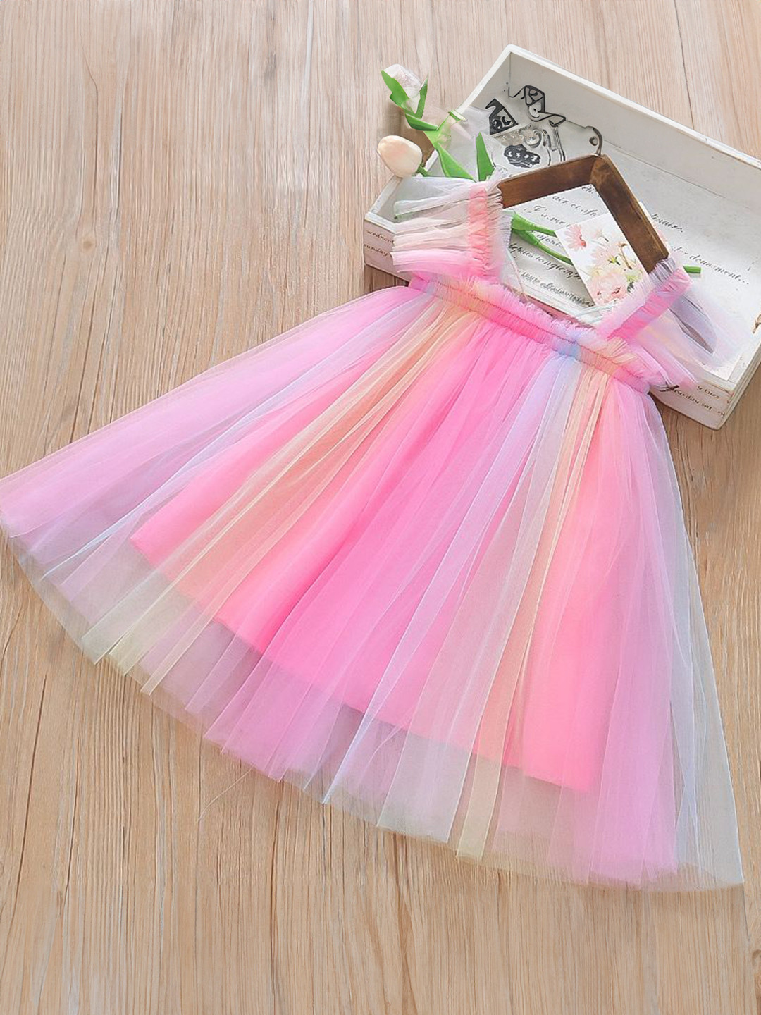 StyleCast Girls Tulle A-Line Dress