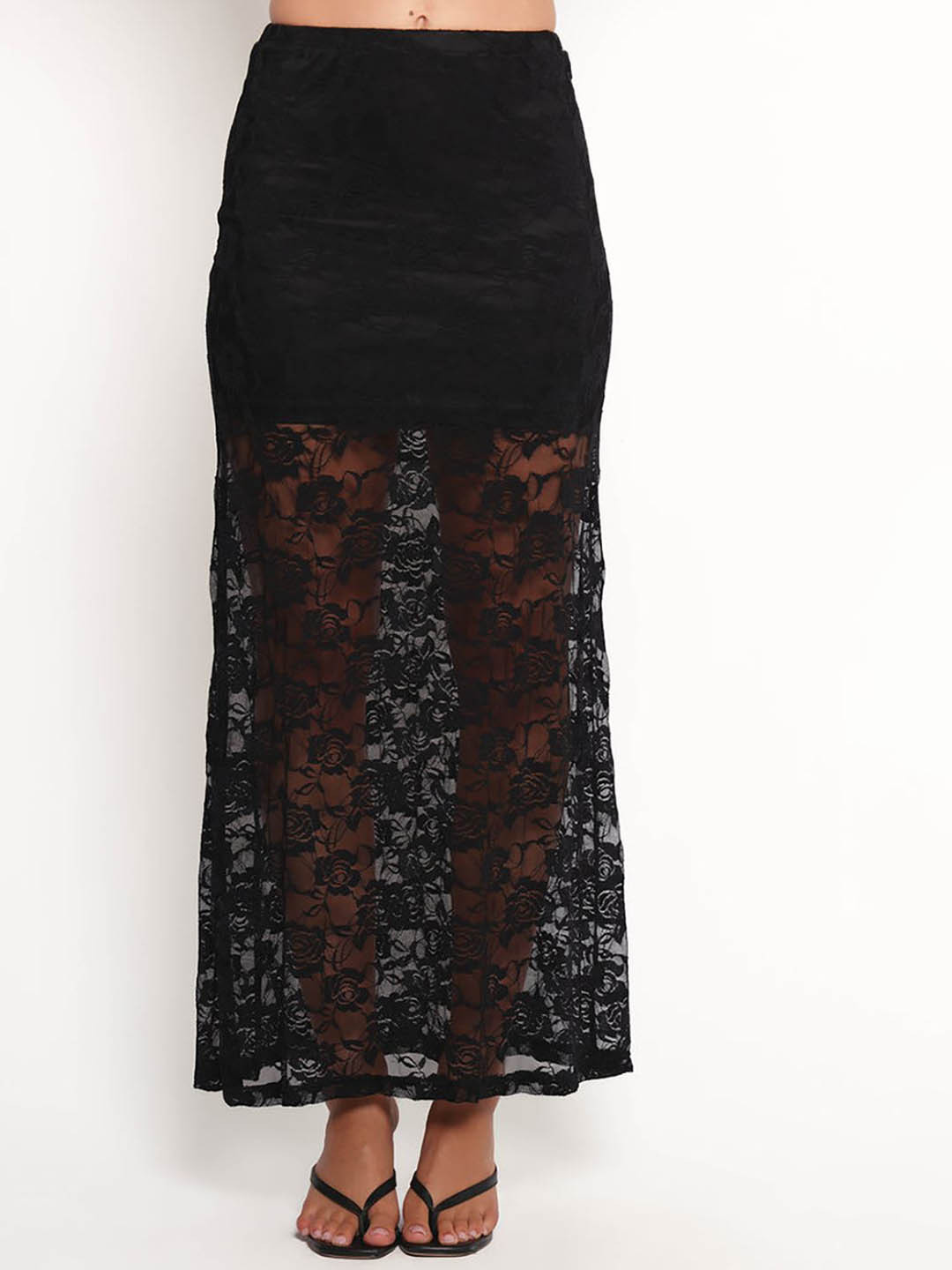 JC Mode Self Designed Straight Maxi Skirt