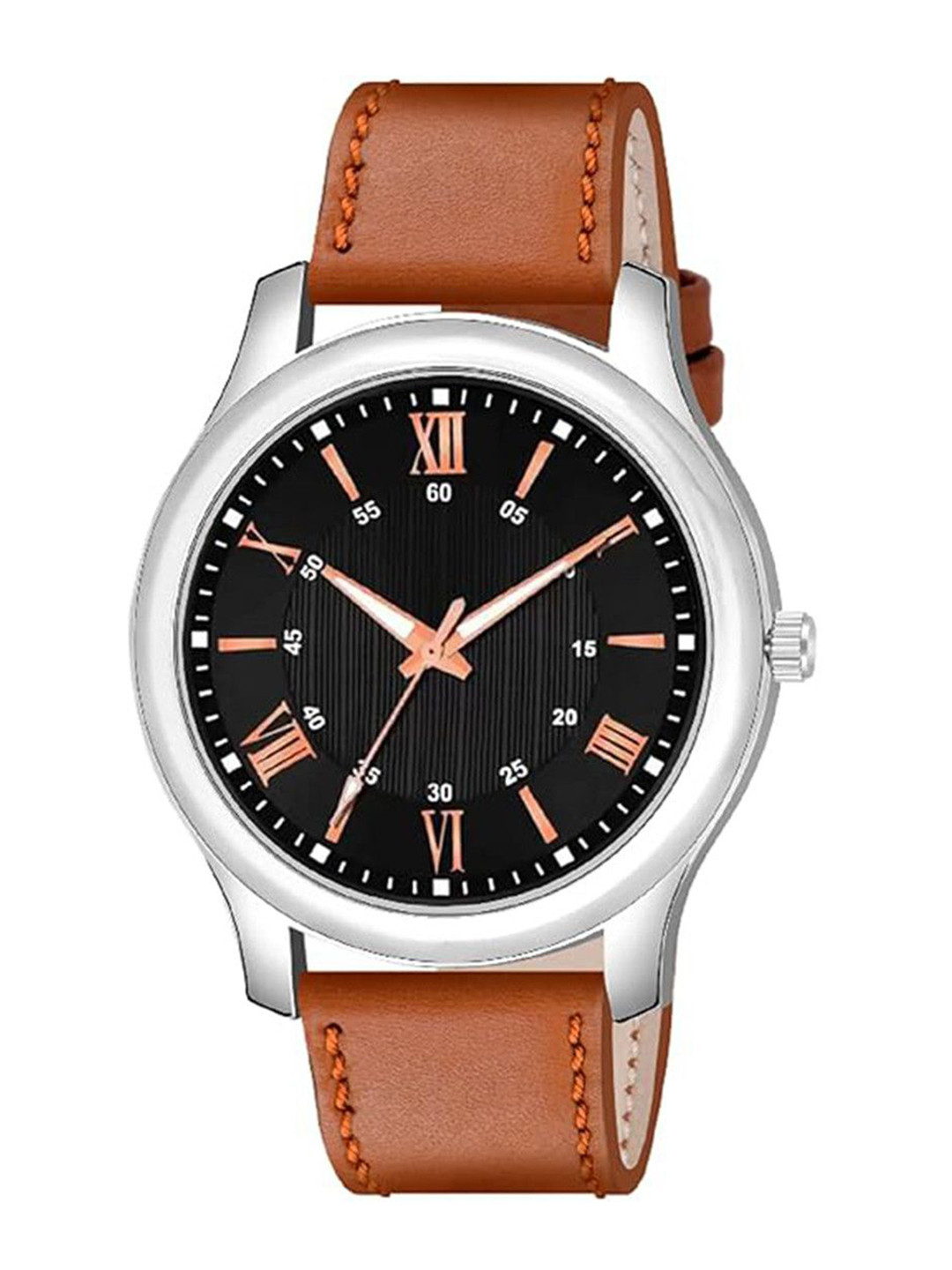 CSAMON Men Printed Dial Analogue Watch - 1017 BLK1016 Beige Chikani L_SH