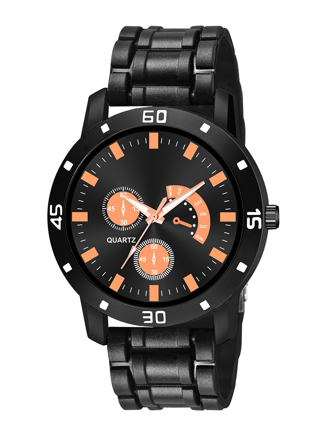 Gopal Shopcart Unisex Bracelet Style Straps Analogue Watch Aeviyo-BLK-RG-D-801BLK_SH