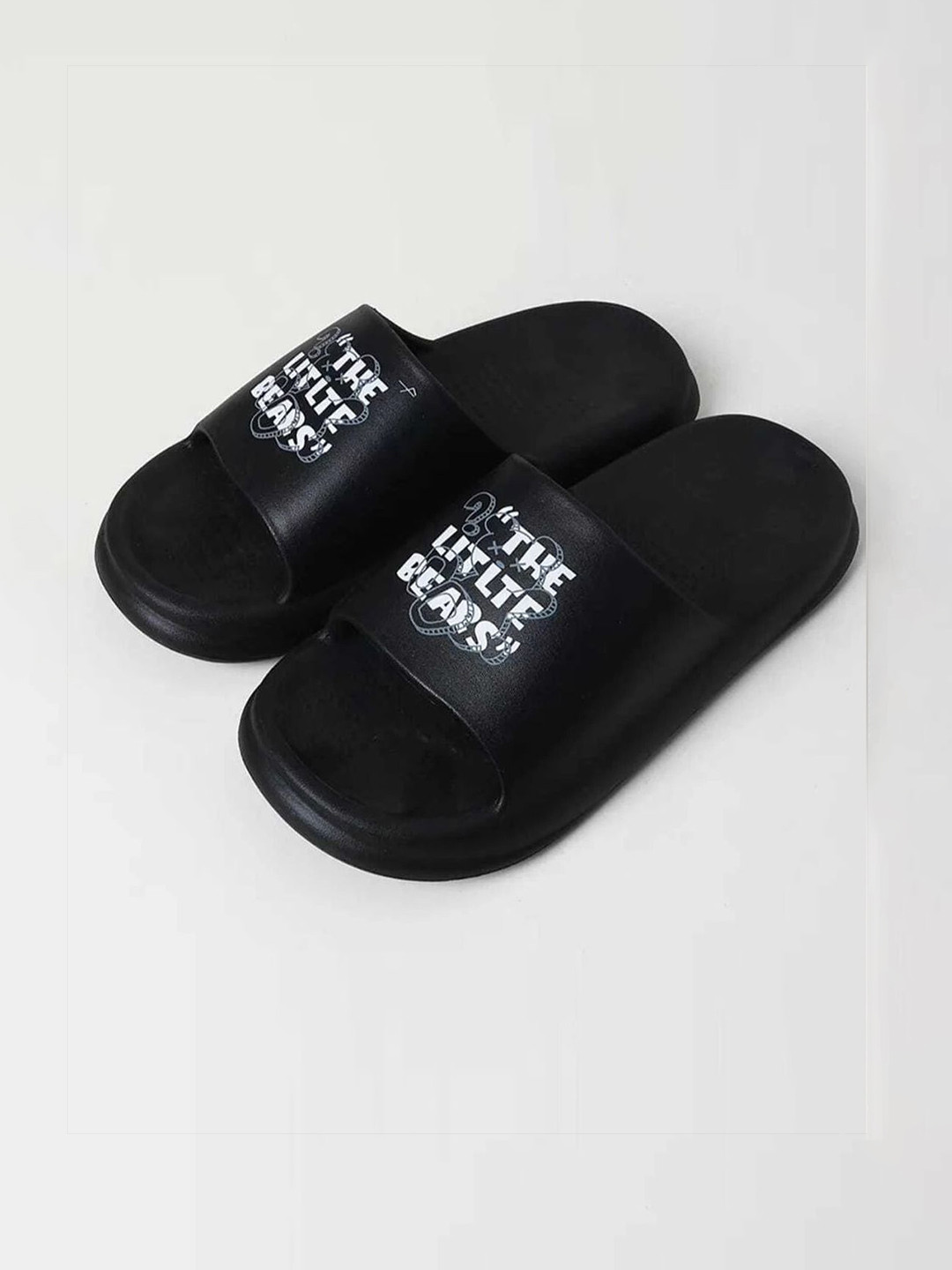 POLLOLOCO Unisex Printed Rubber Sliders