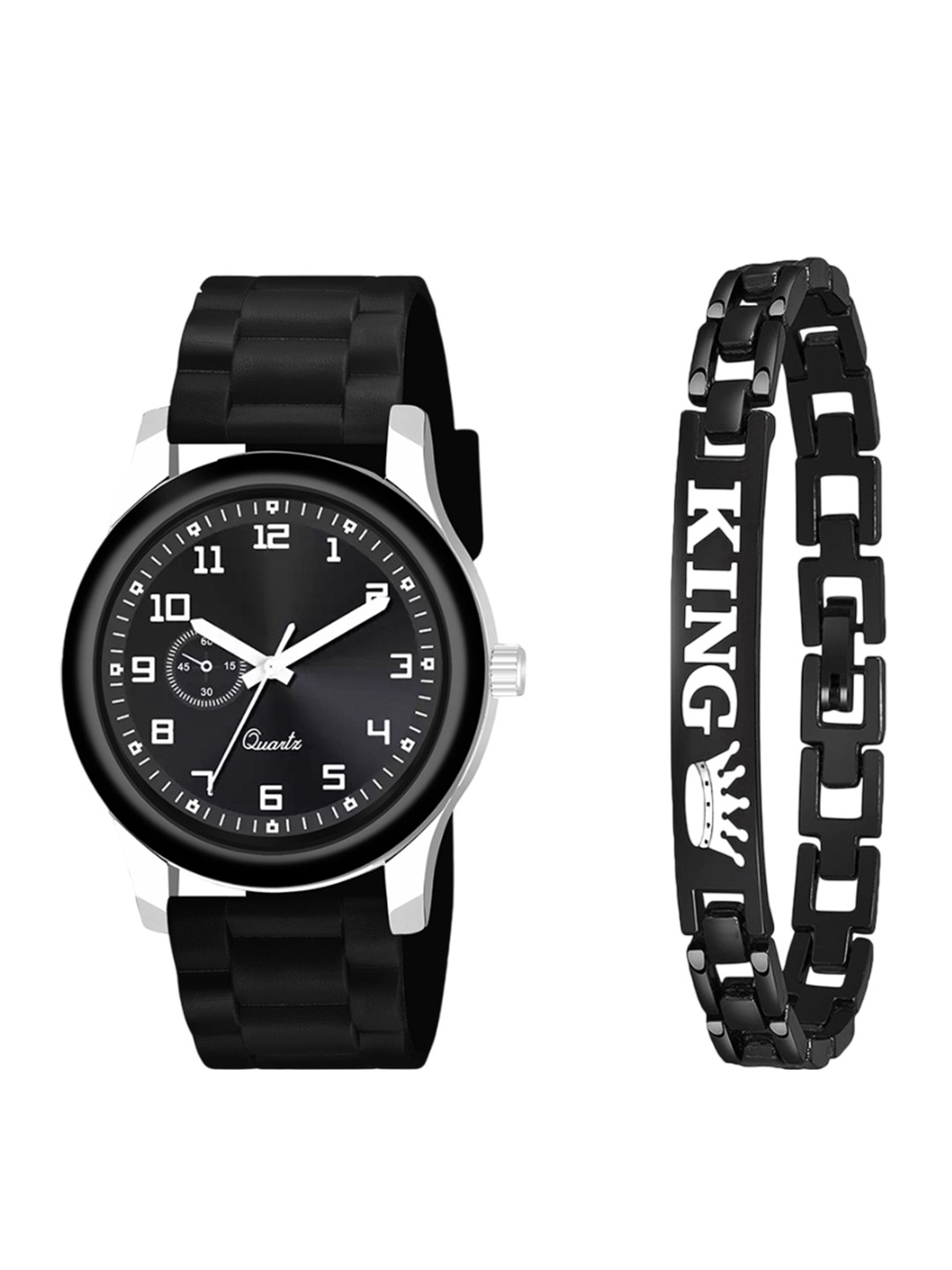CSAMON Men Dial & Straps Analogue Watch B9050 C1001BLK NEW CD K Bracelet_SH