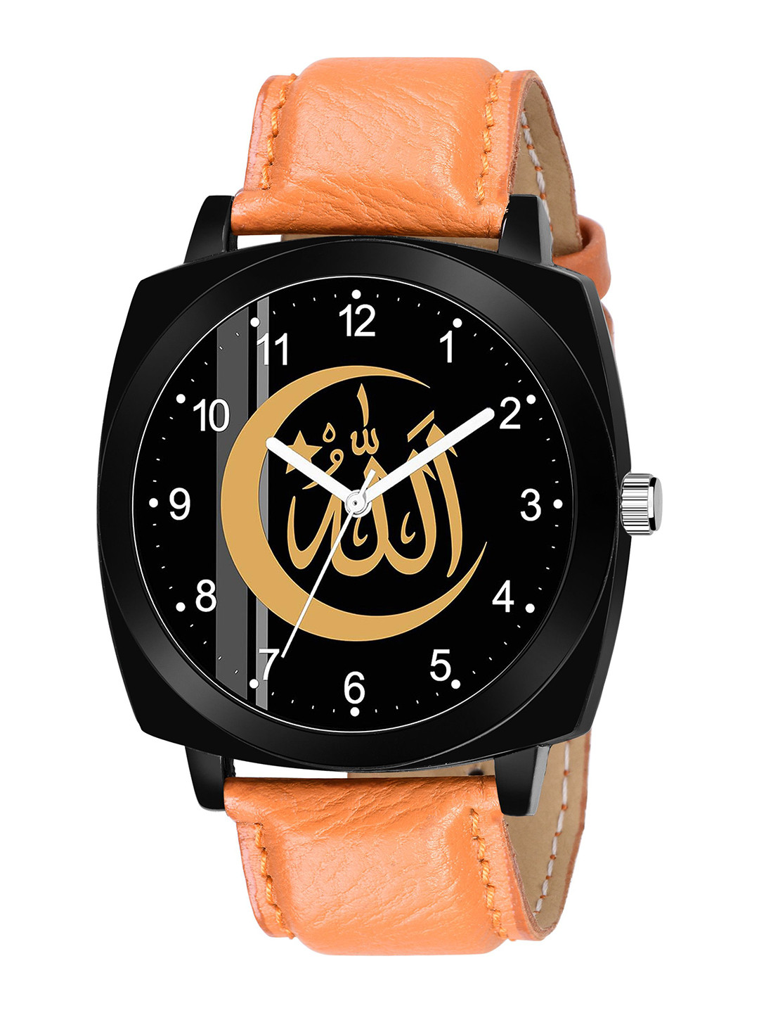 CSAMON Men Dial & Bracelet Style Straps Analogue Watch Curren8 Islamic NUM01 CD_SH