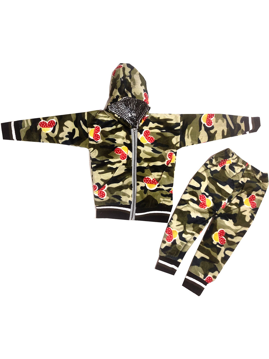 Fly Step Kids Printed Shirt with Trousers