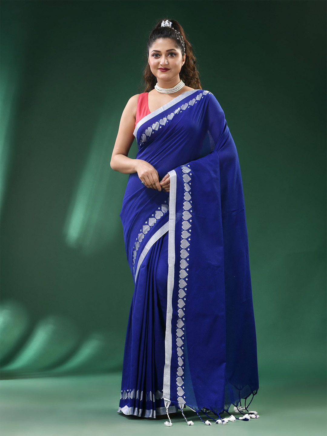 Ruuprekha Women Soli Pure Cotton Khadi Saree