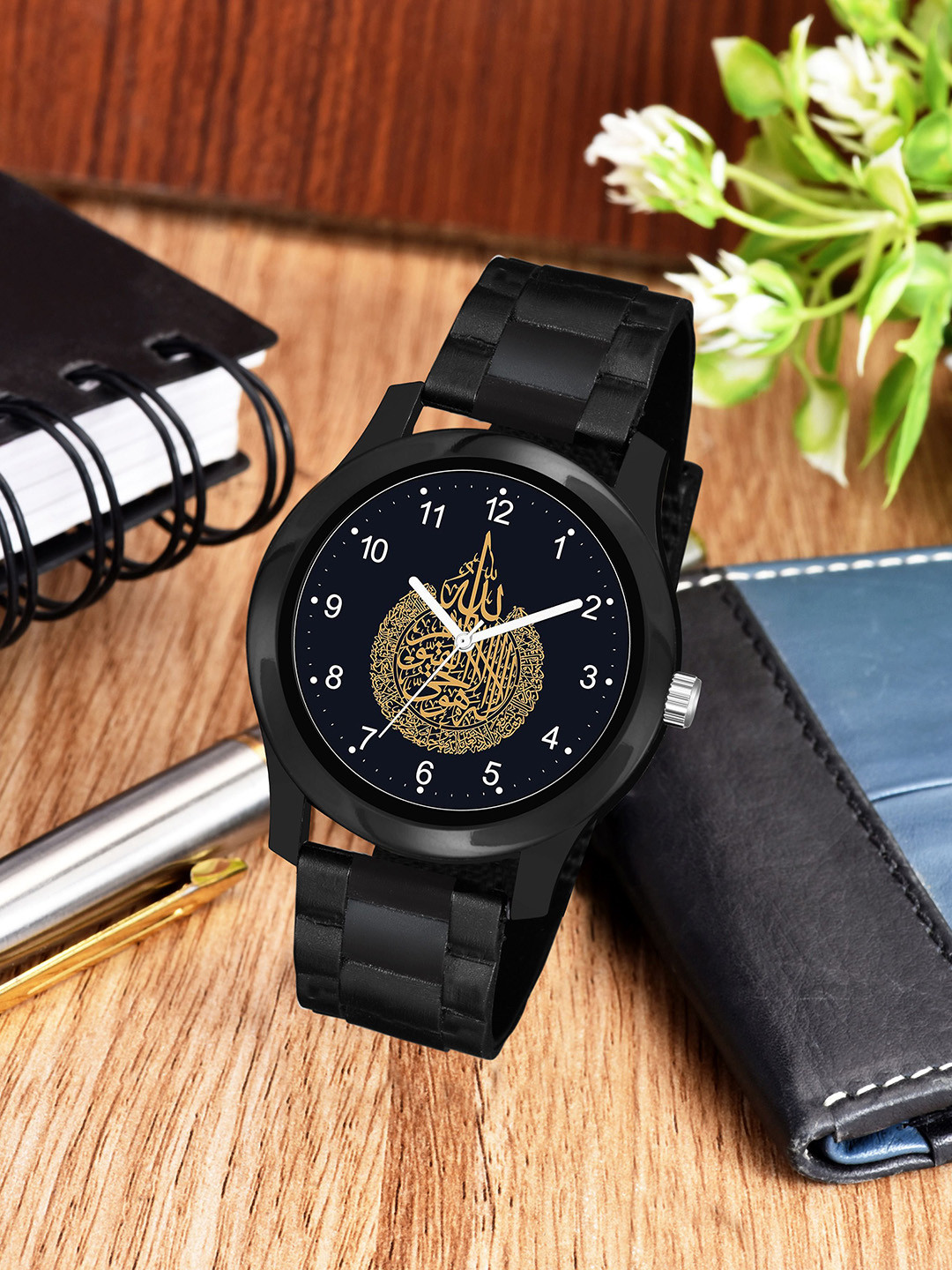 Gopal Shopcart Unisex Dial & Straps Analogue Watch KT-Islamic-NUM04-BLK-CD_SH