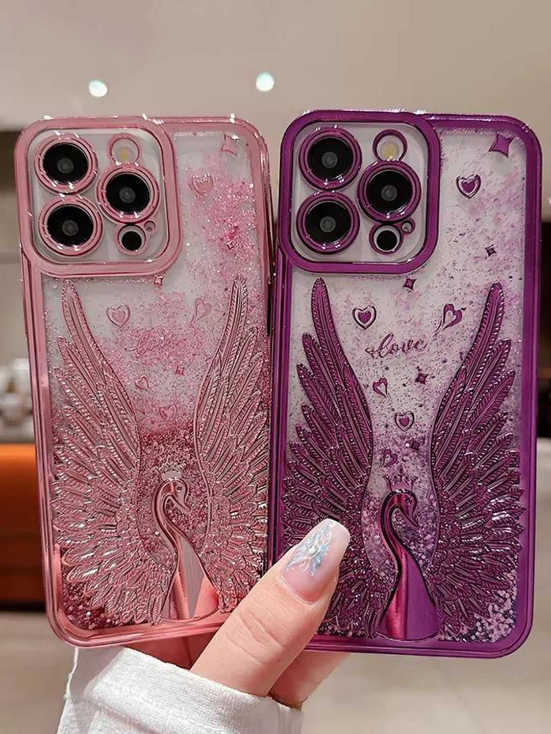 CASE CREATION Women iPhone 12 Real 3D Back Case