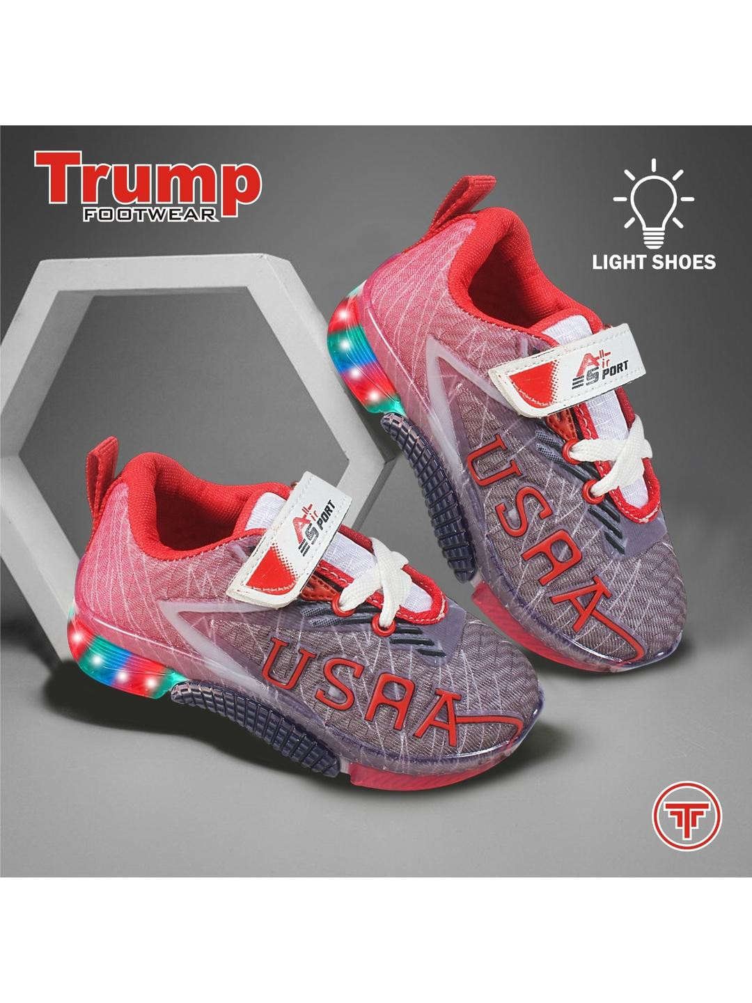 Trump Unisex Kids Printed Slip-On Sneakers
