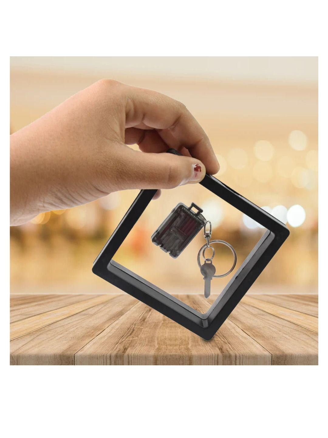 DeoDap Suitcase Shape Nail Clipper Keychain & Case