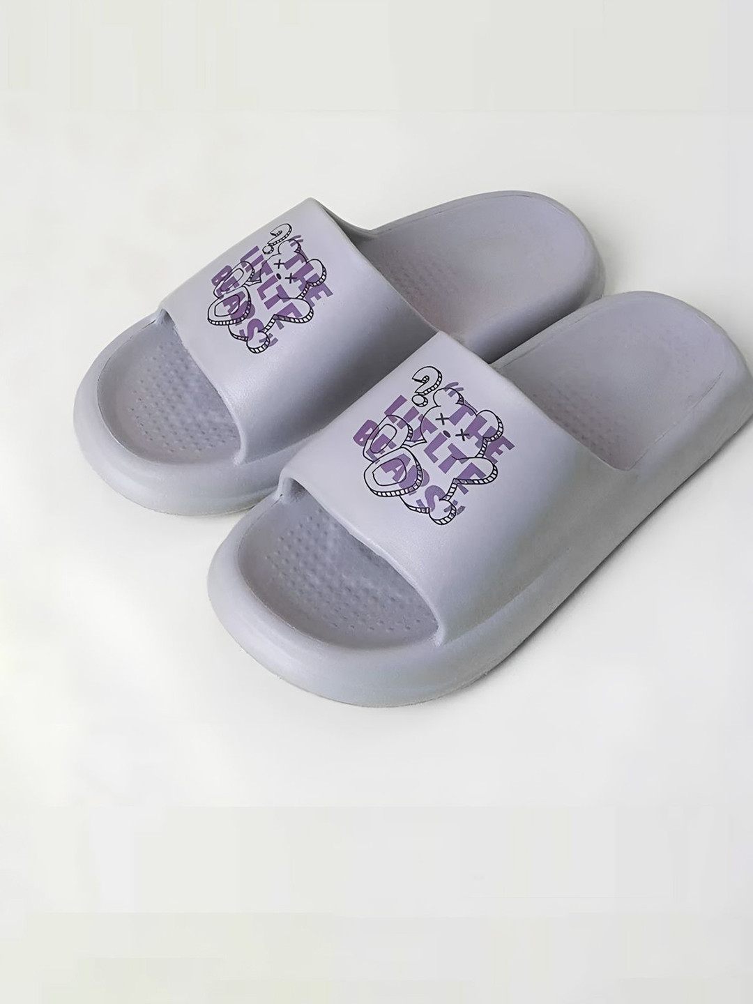 POLLOLOCO Unisex Printed Rubber Sliders
