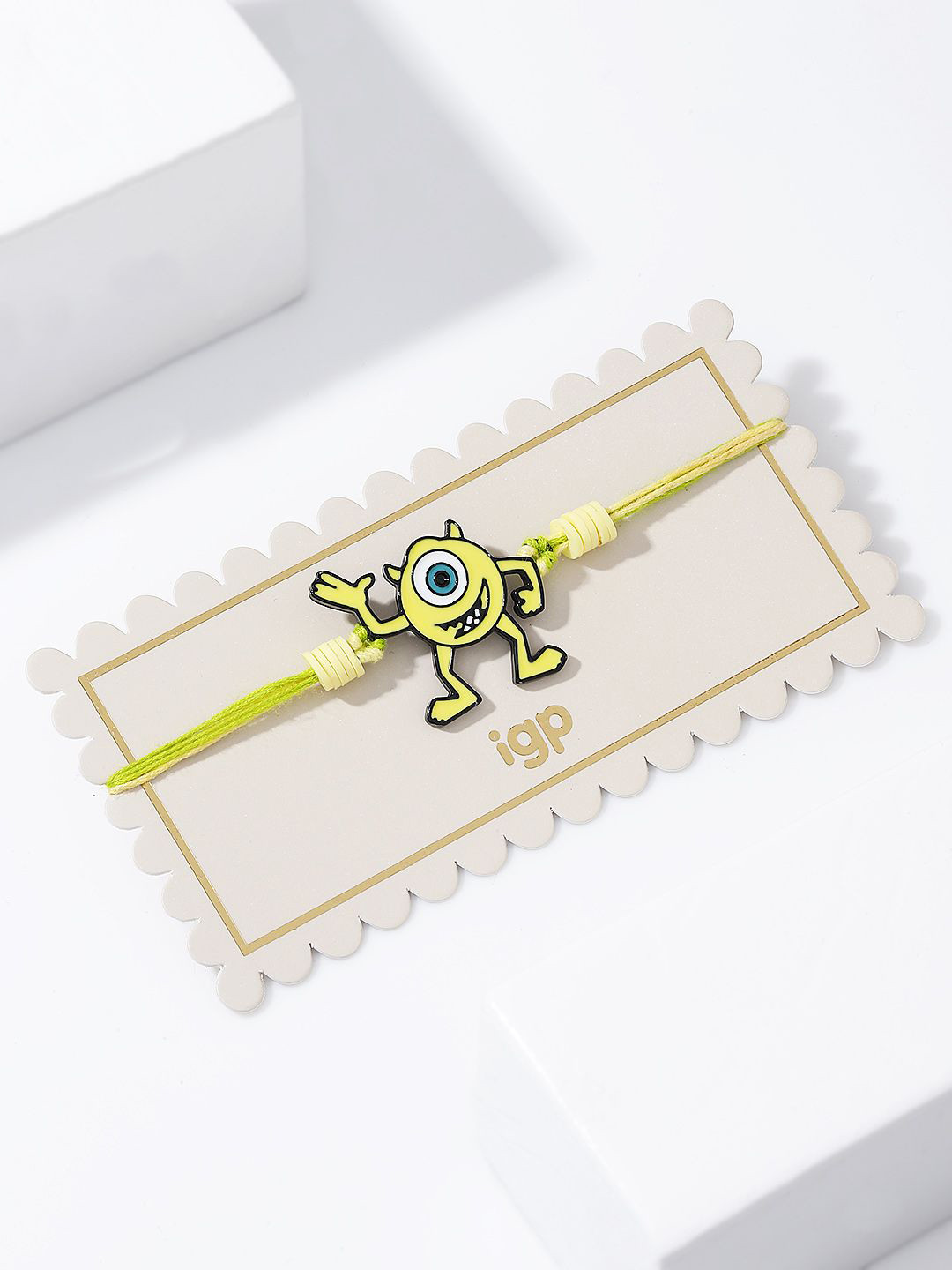 IGP Kids Cute Monster Thread Rakhi