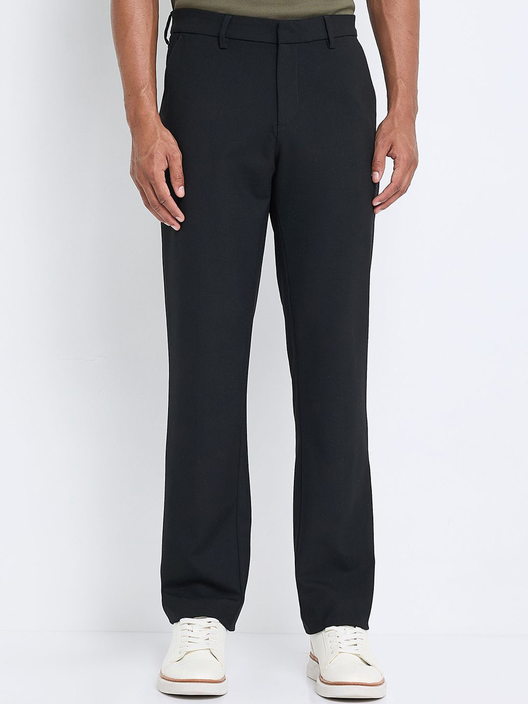 BEN SHERMAN Men Straight Fit Formal rousers