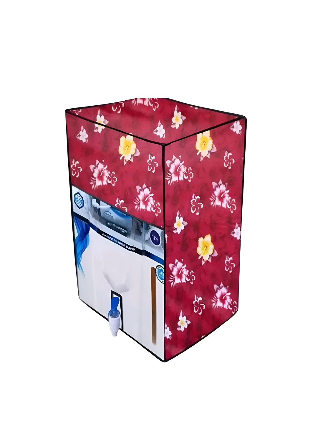 Kalra Magic Red & Yellow Printed Water PurifierCover