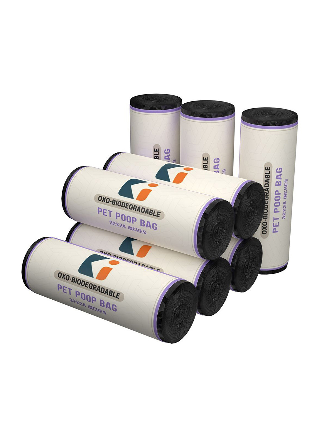 Kuber Industries Small Size 240 Pcs Leak-Proof Dog Poop Bags