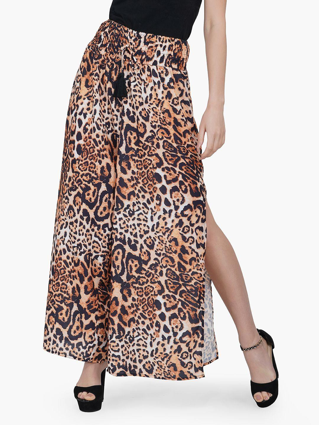 SZN Brown Leopard Pants