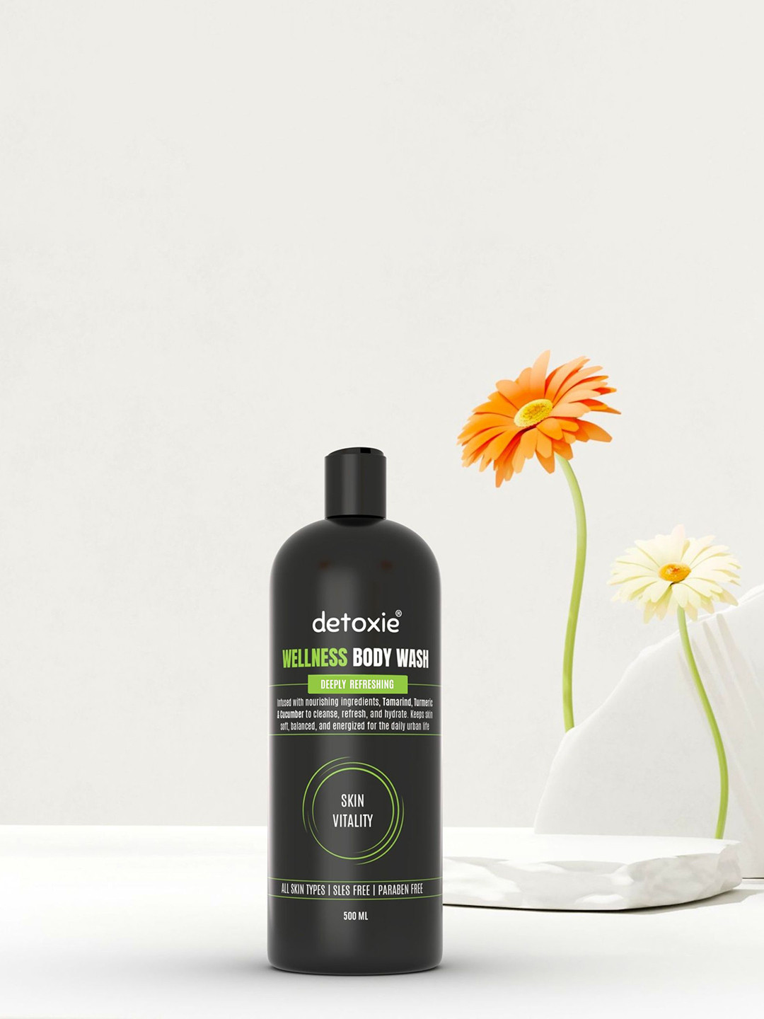 Detoxie Wellness Body Wash For Deep Cleansing - 500 ml