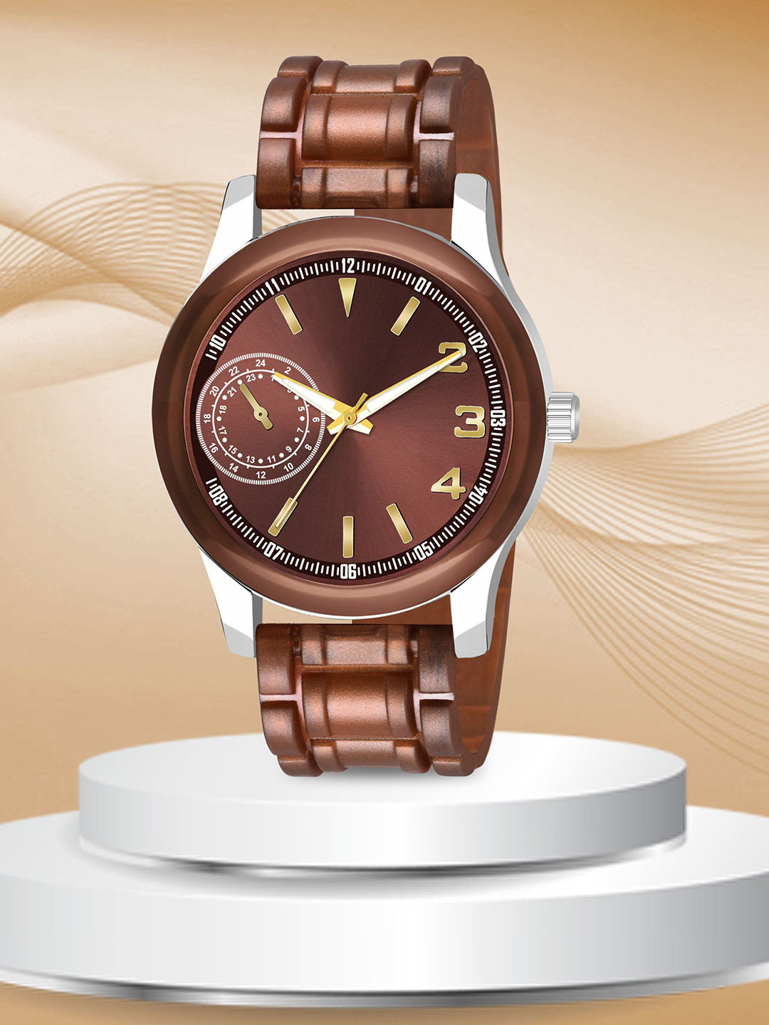 Gopal Shopcart Bracelet Style Straps Analogue Watch B9050BRO-M4-D-801BRO_SH