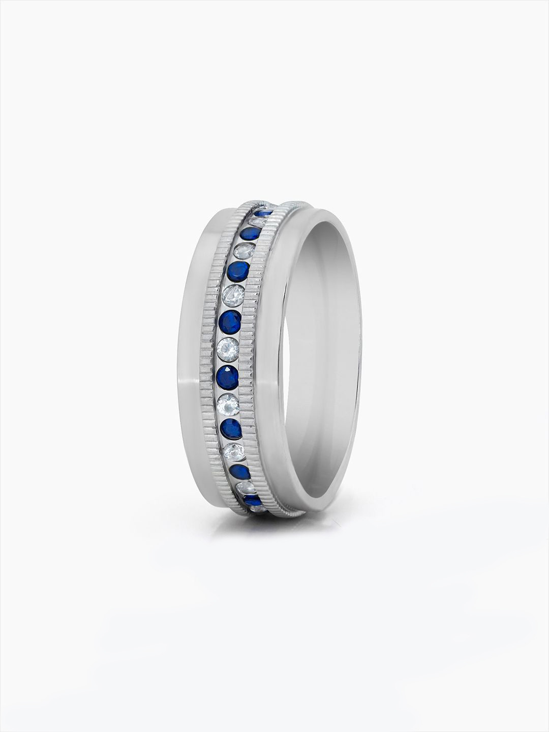 SWASHAA Men Elric Diamond Band Ring