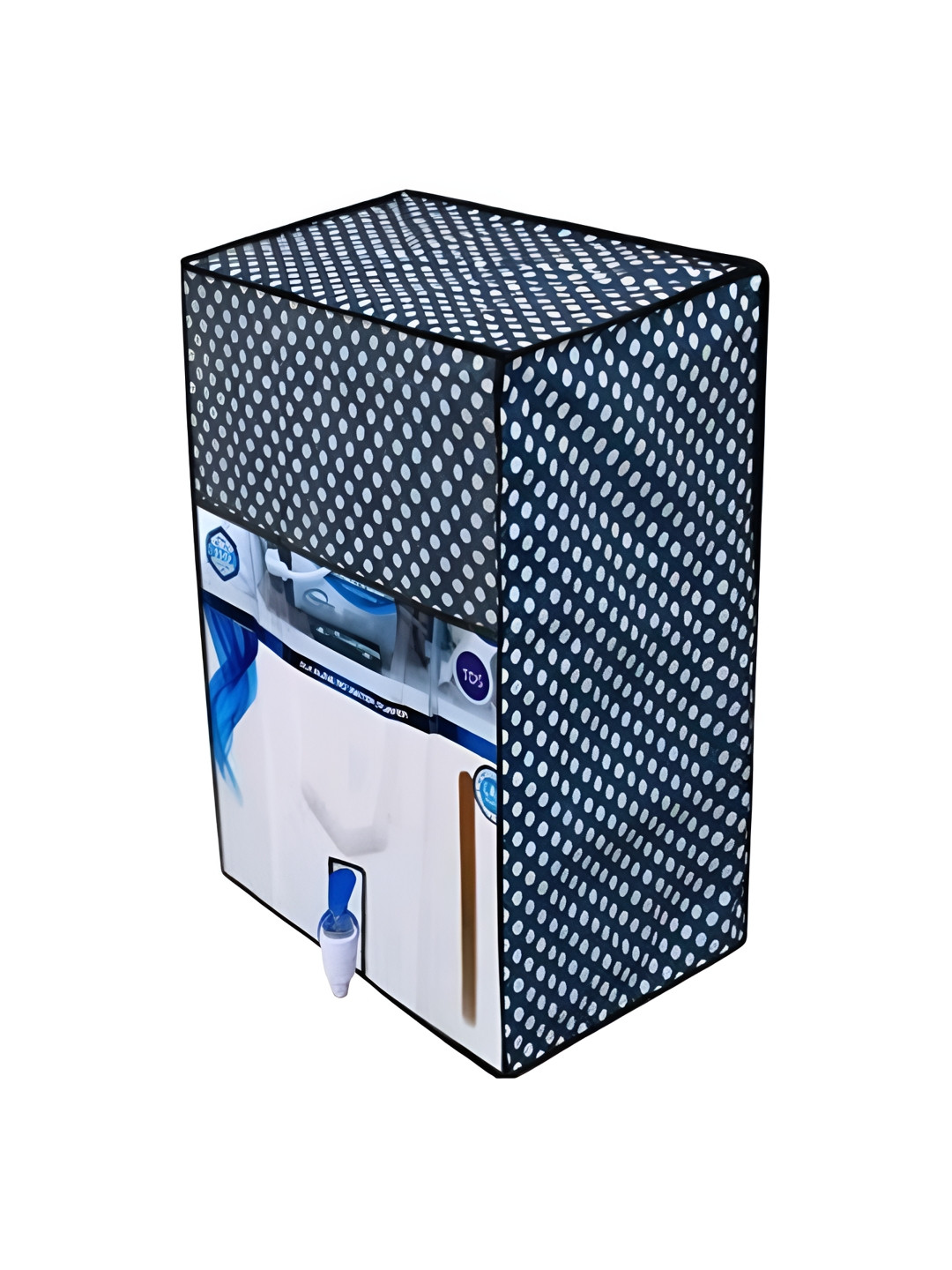 Kalra Magic Blue & White Printed Water PurifierCover