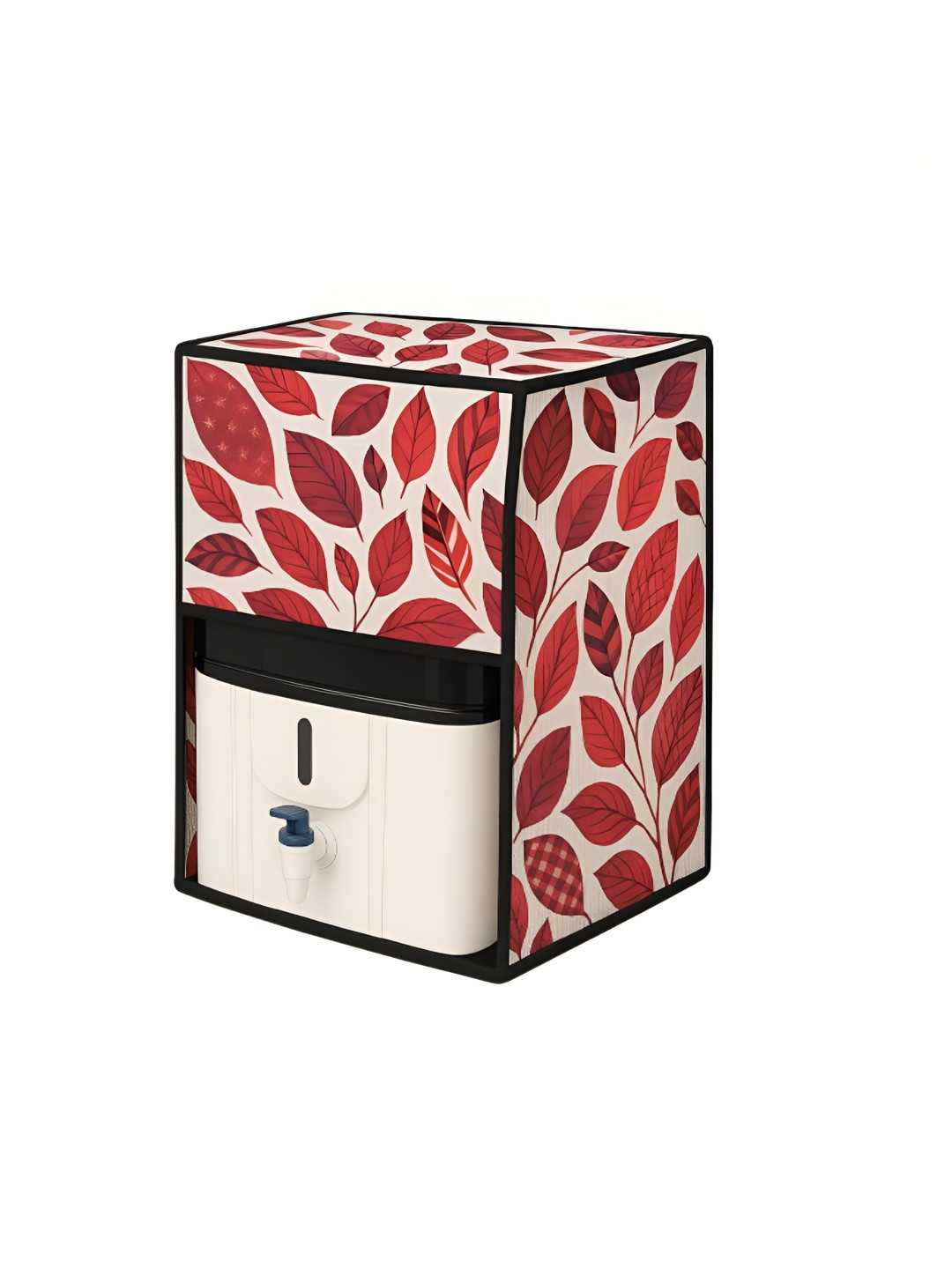 Kalra Magic Beige & Red Printed Water PurifierCover