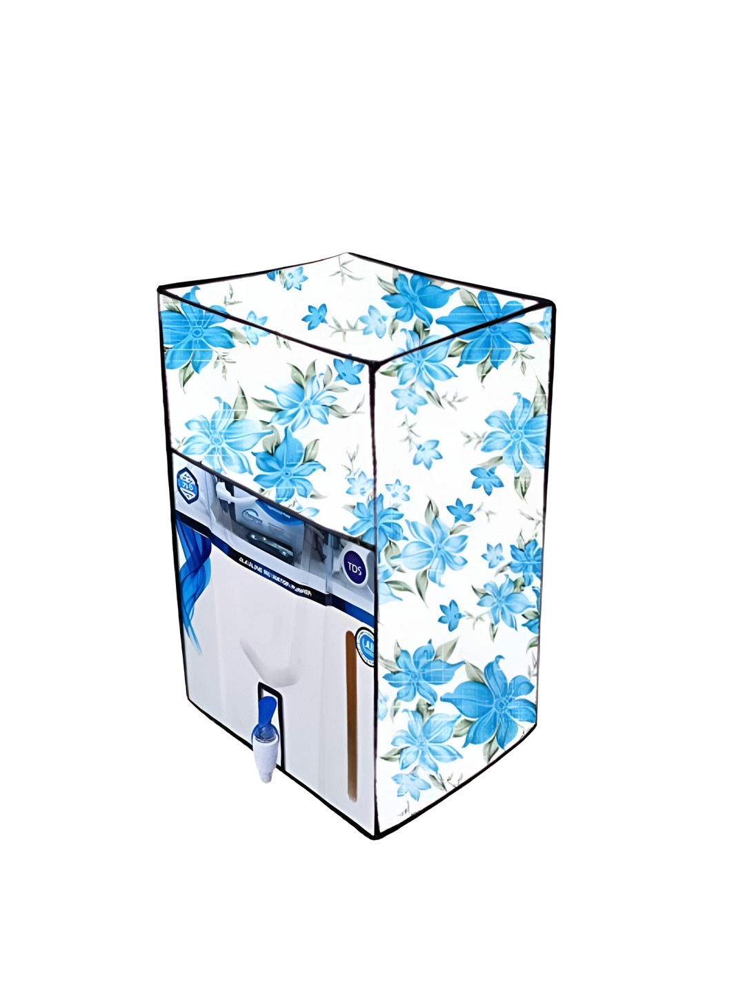 Kalra Magic White & Blue Printed Water PurifierCover