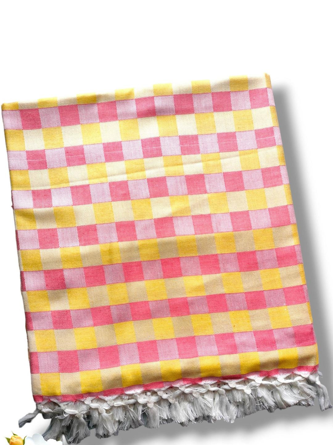 VANISHREE WORLD Multi Cotton Double Bed Blanket