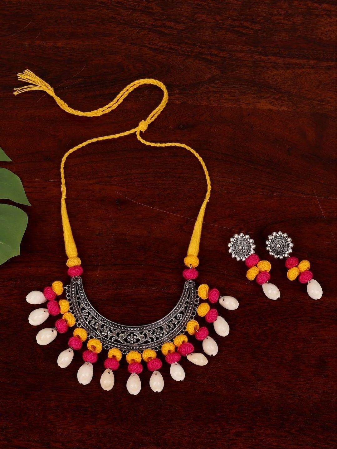 A Local Tribe Yellow Metal Necklace