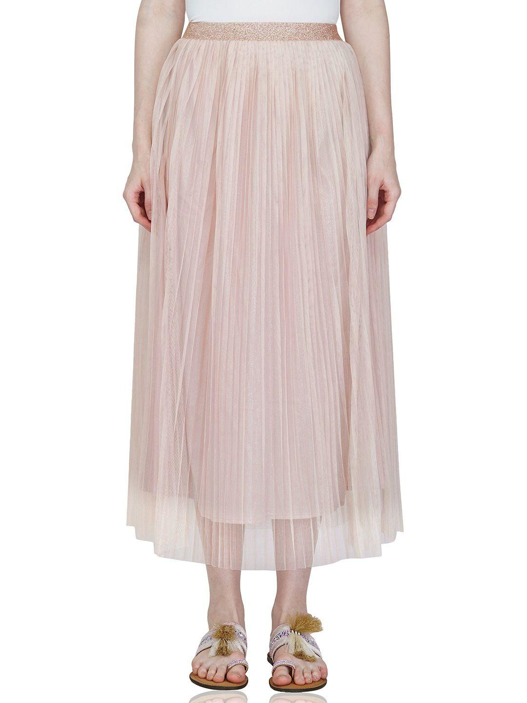 SZN Pleated Net Skirt