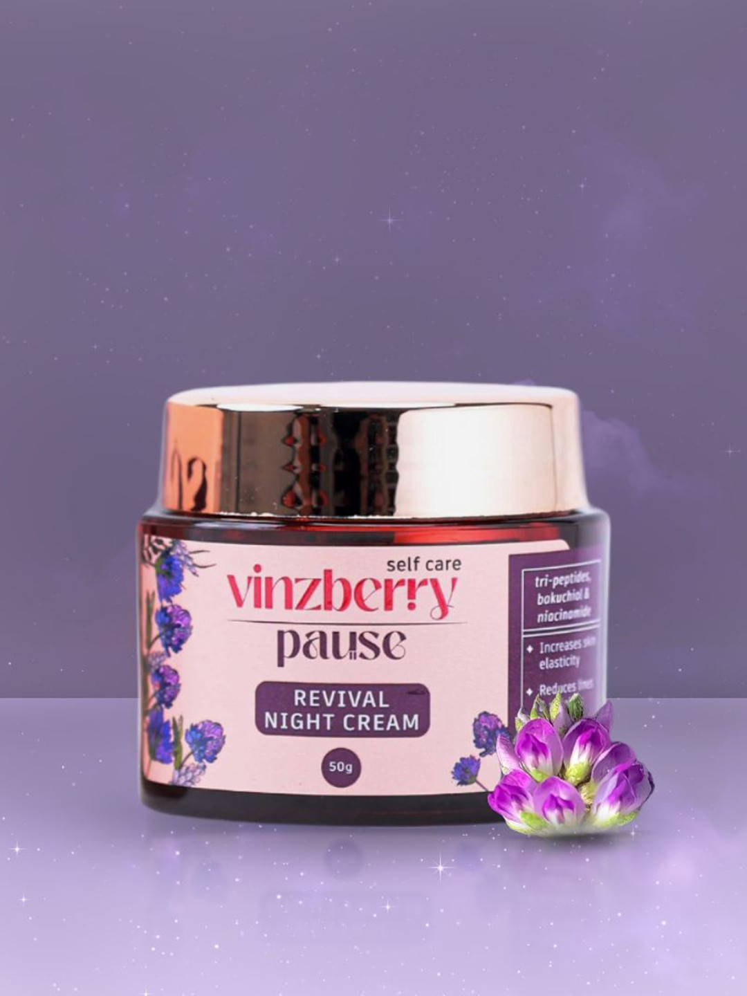 VINZBERRY Revival Night Cream- 50 g