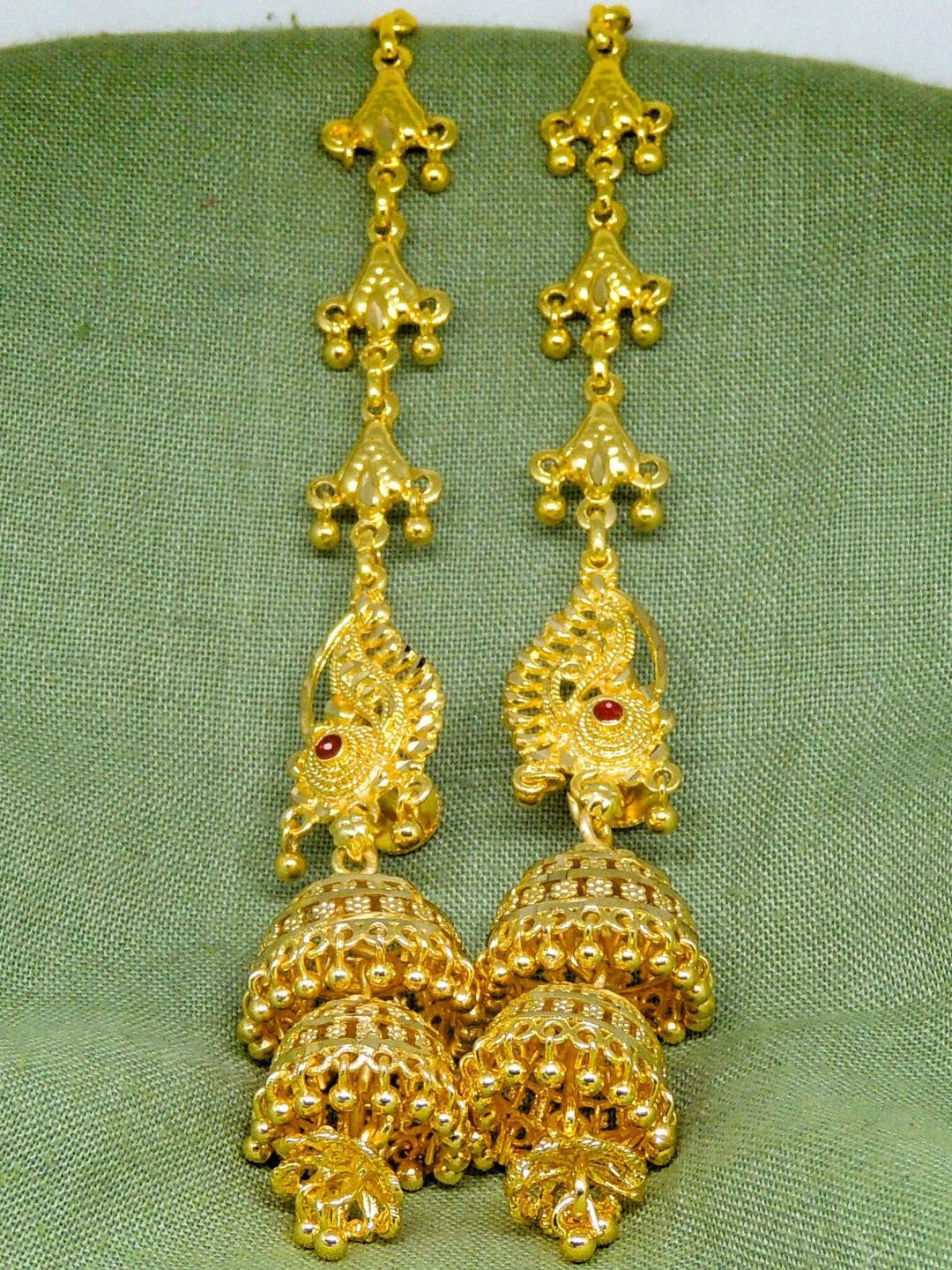 arch fashion Contemporary Jhumkas Earrings