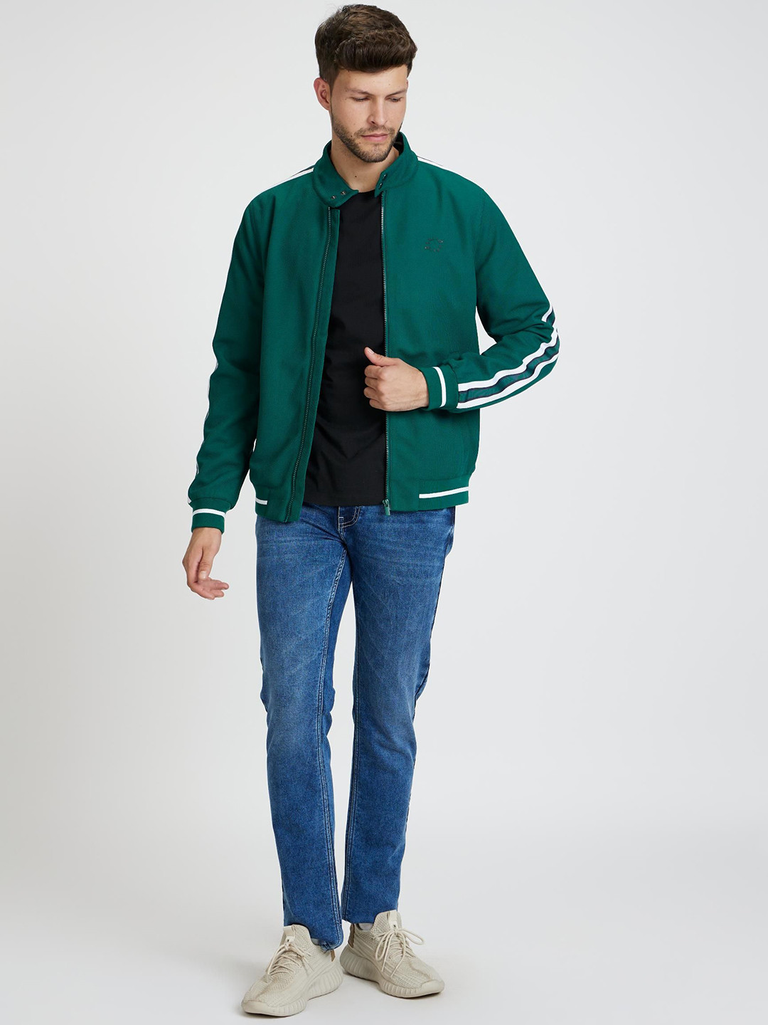Celio Men Polyester Bomber Jacket