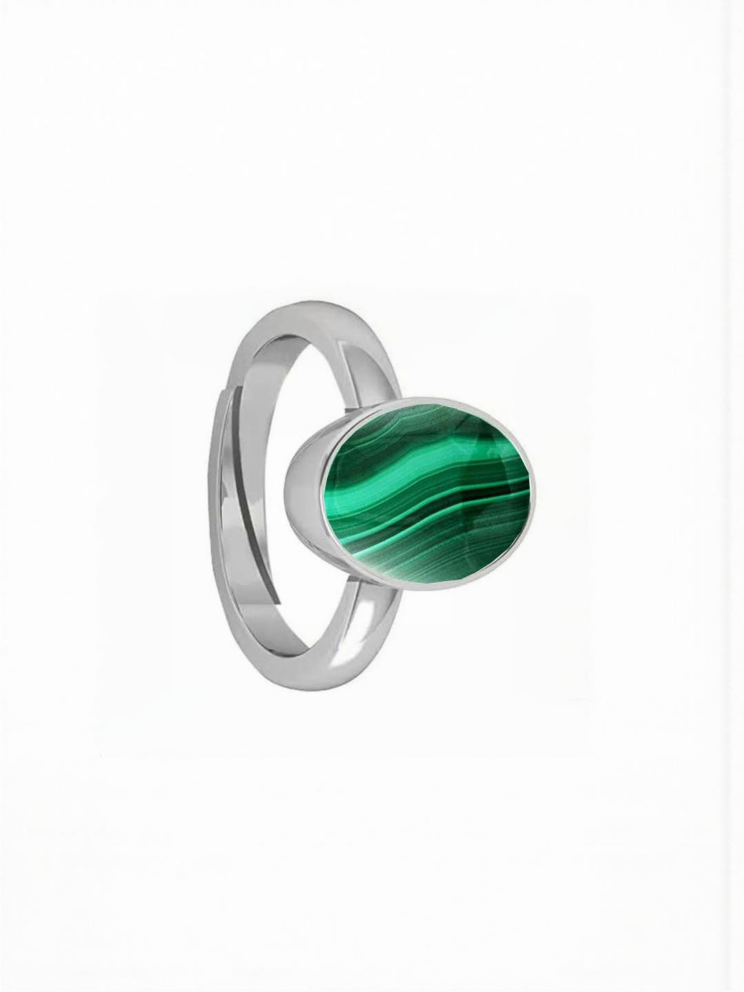Sidharth Gems 10.25 Ratti 9.00 Crt MalachiteRing