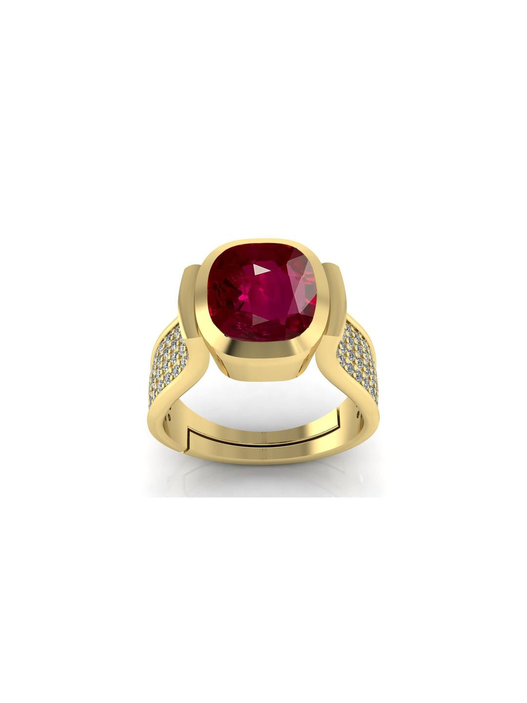 Todani Jems Unisex Multi Brass Finger Ring