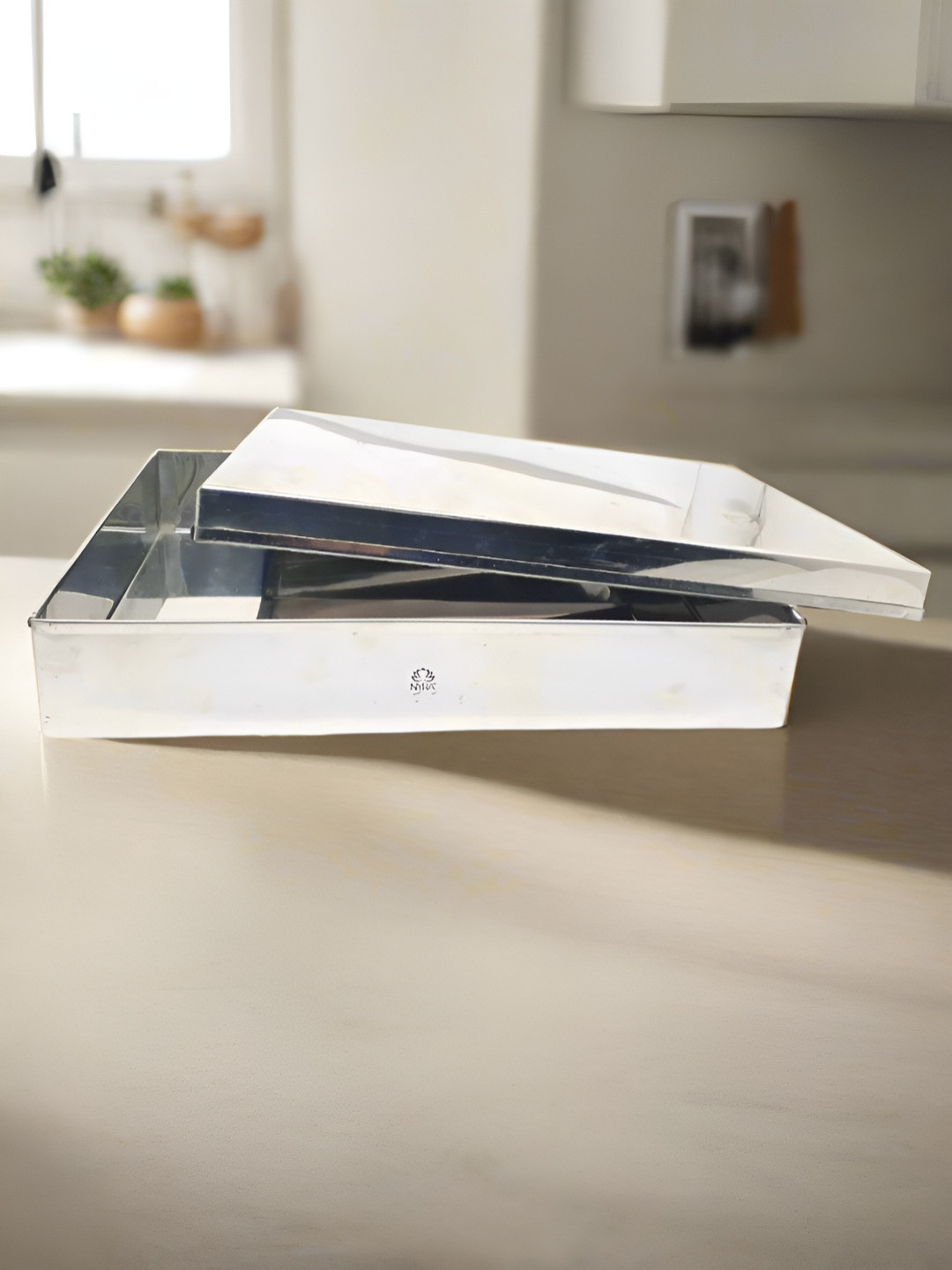 Nyra Kitchenware Steel Stainless Steel Magnetic Canister