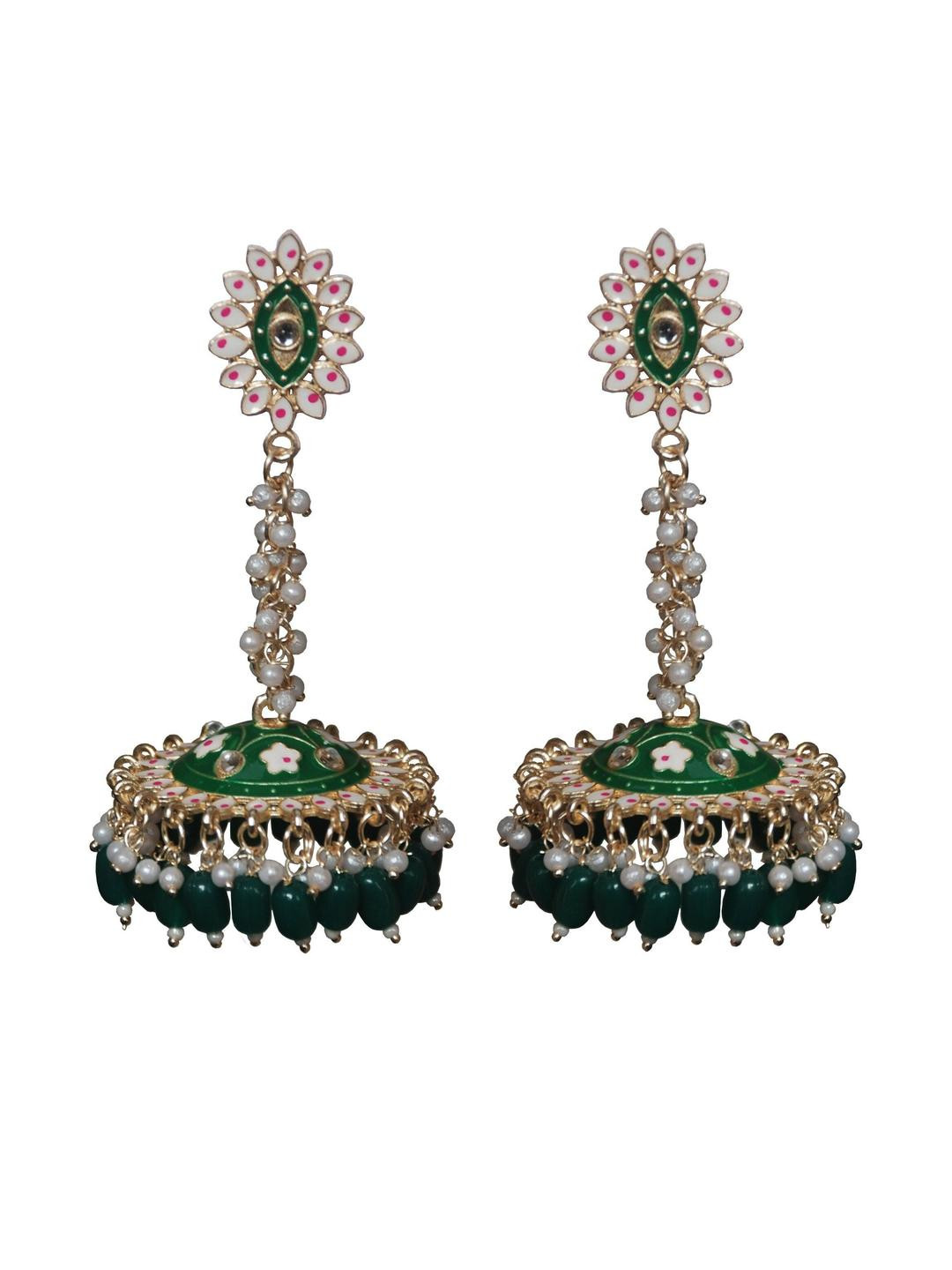 Mehpriye Contemporary Jhumkas Earrings