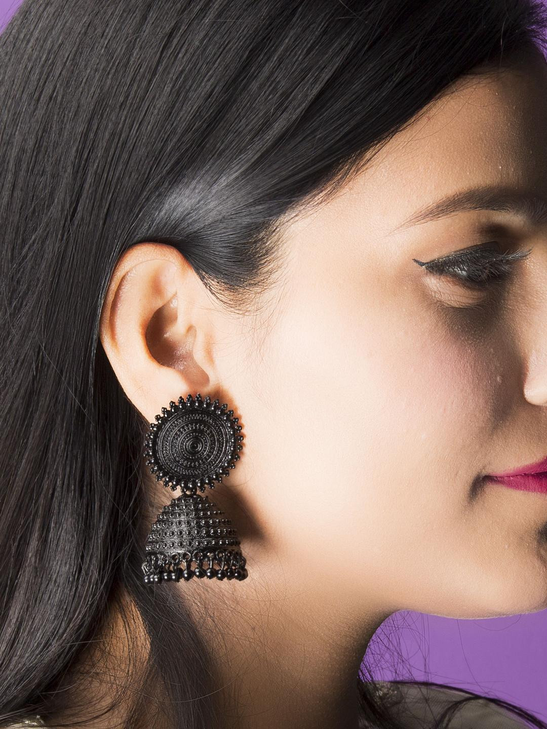 Creative Frogs Contemporary Jhumkas Earrings