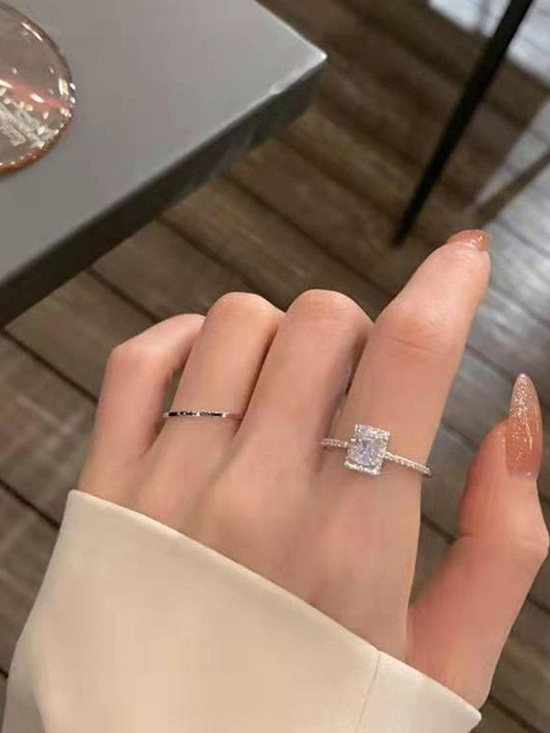 Arzonai Steel Ring Set