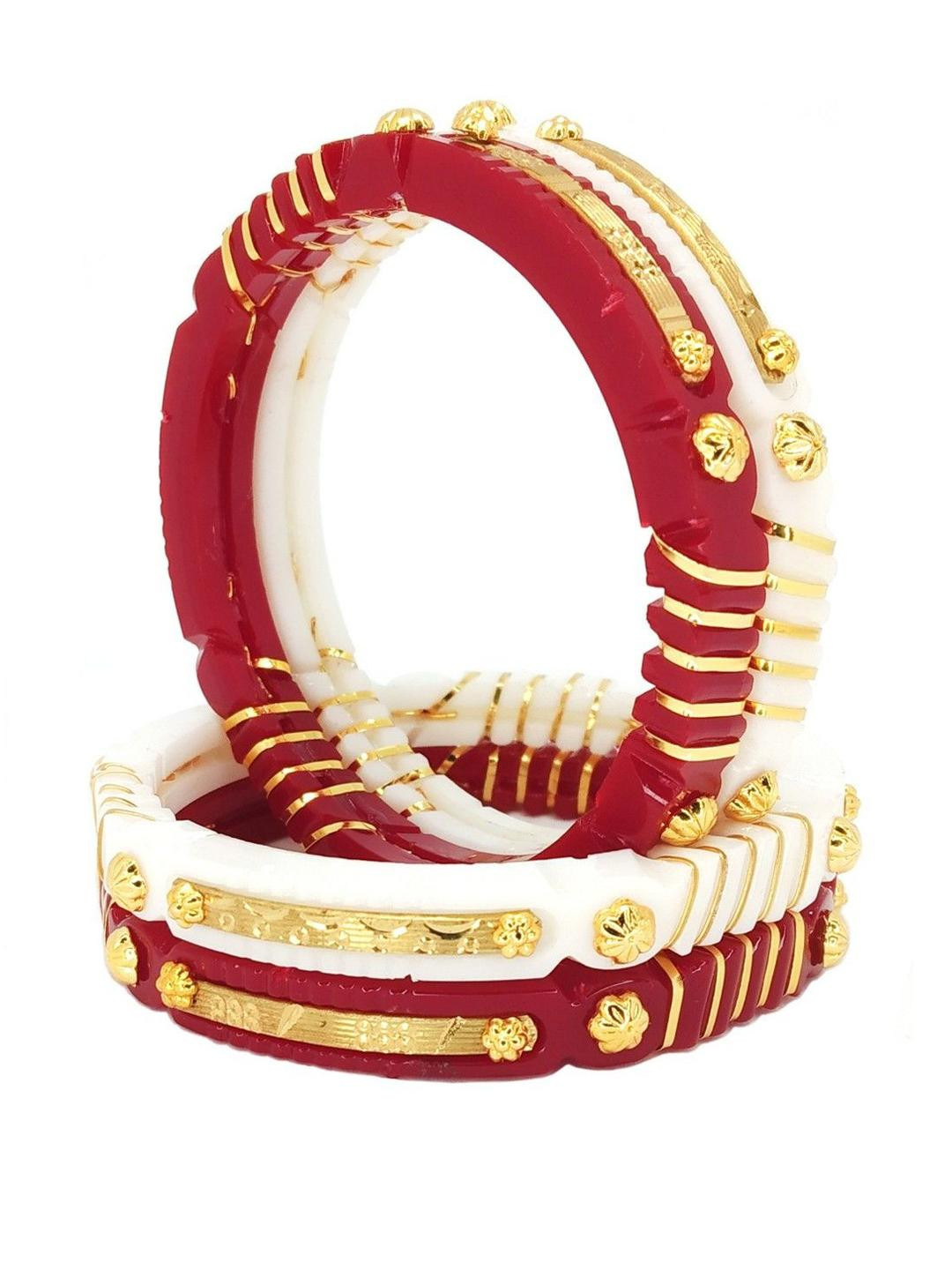 Tanvi J Copper Gold-Plated Bangles