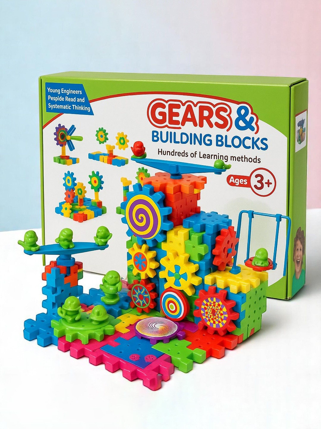 TBQ-The Baby Qoull Kids Gear Blocks Puzzles Activity Toys and Games