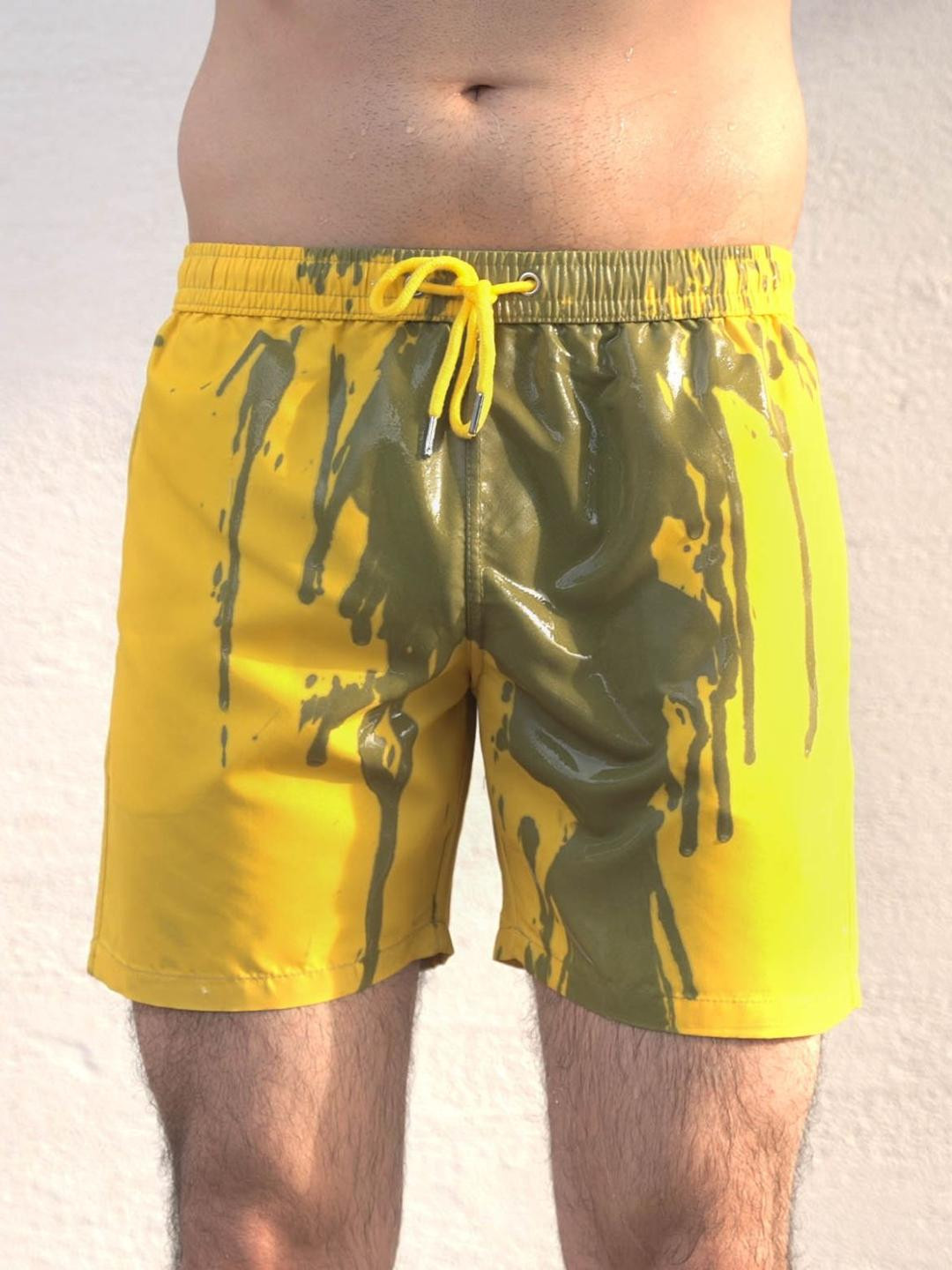 Shortscape Men Color Changing Swim Shorts