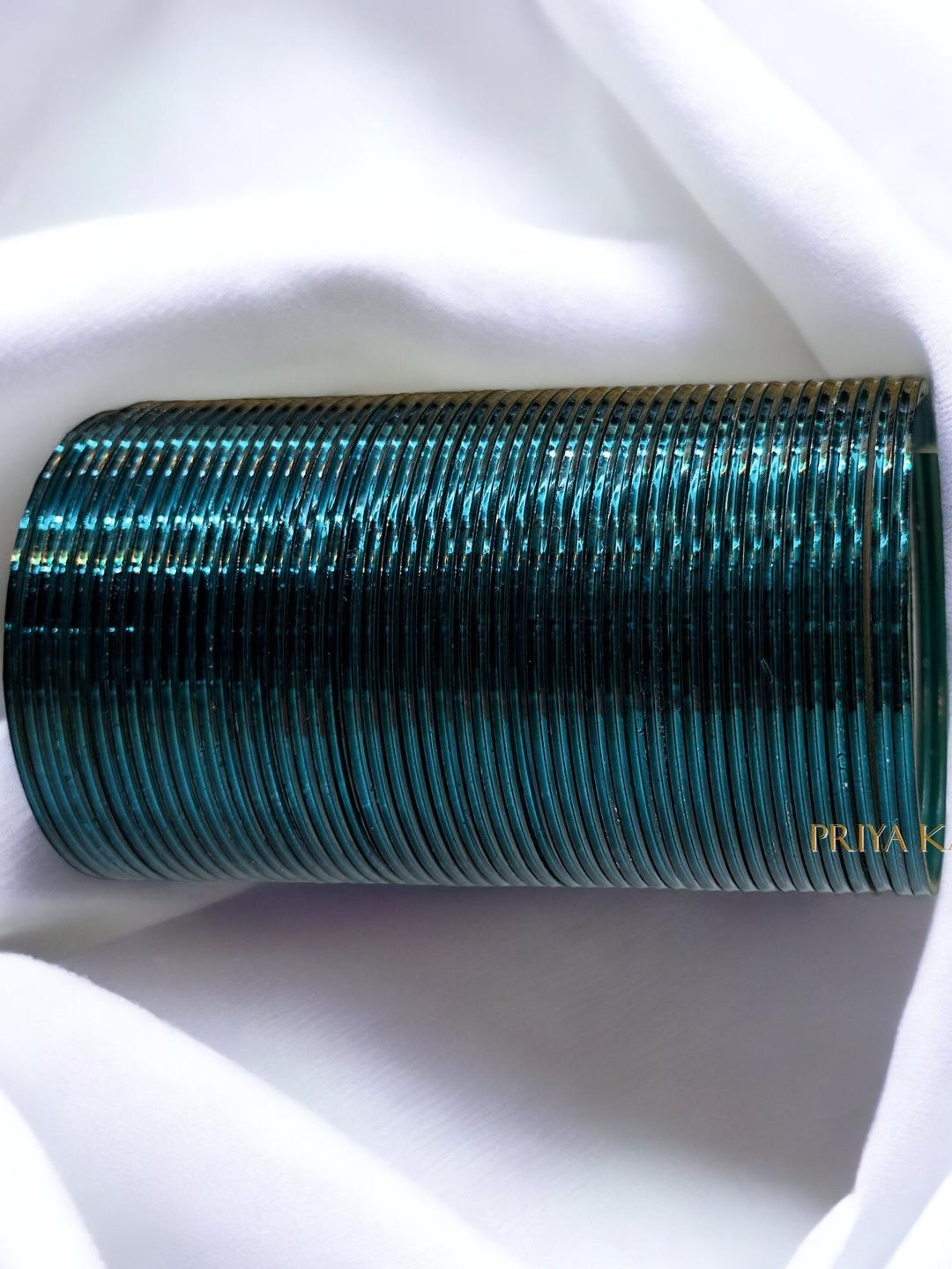 PRIYA KANGAN Set Of 48 Sunshine Metal Bangles