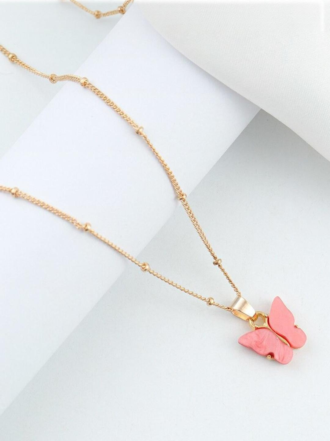 Arzonai Purple Metal Chain