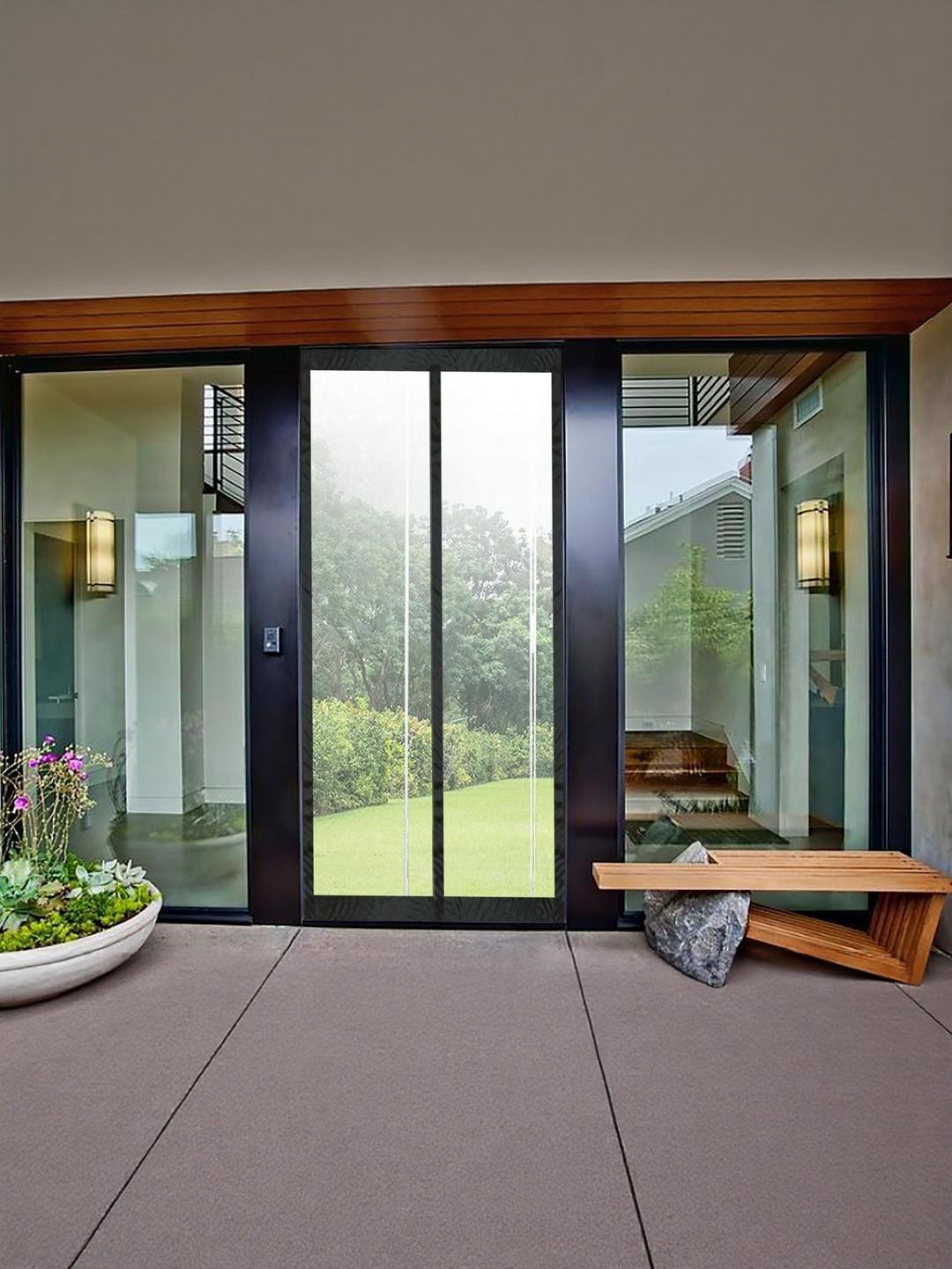 Stylista Transparent Insulated Magnetic Door Curtain - 46 x 82 inch - PVC thickness 0.3mm