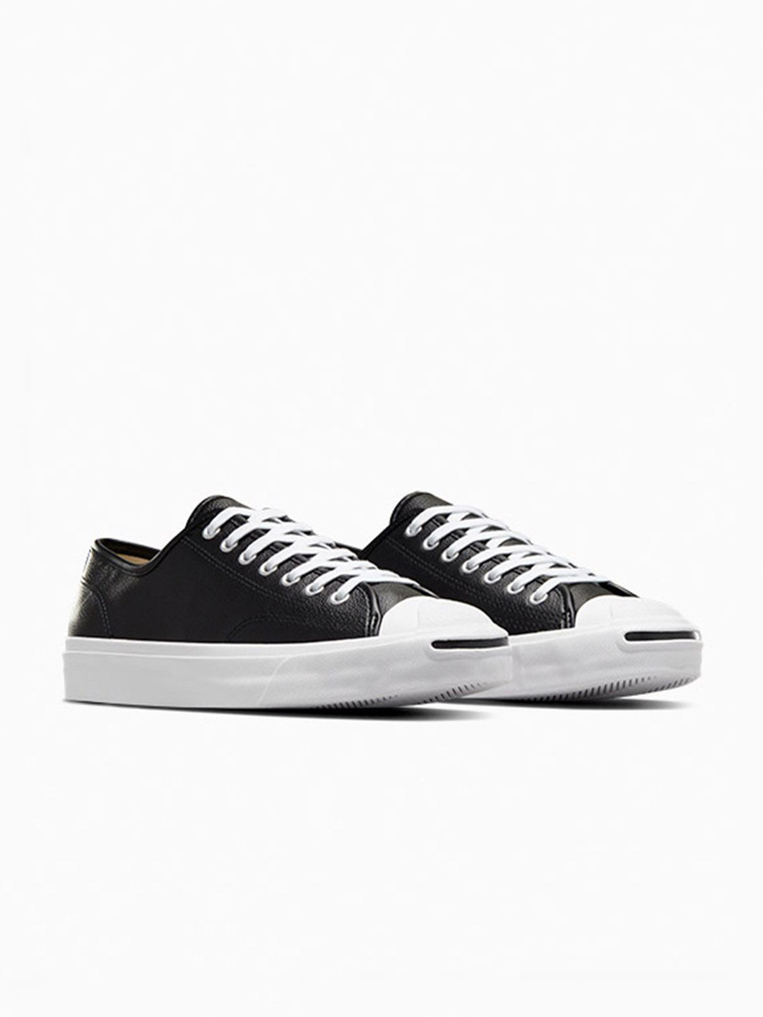 Converse Men Jack Purcell Leather Low Top Sneaker